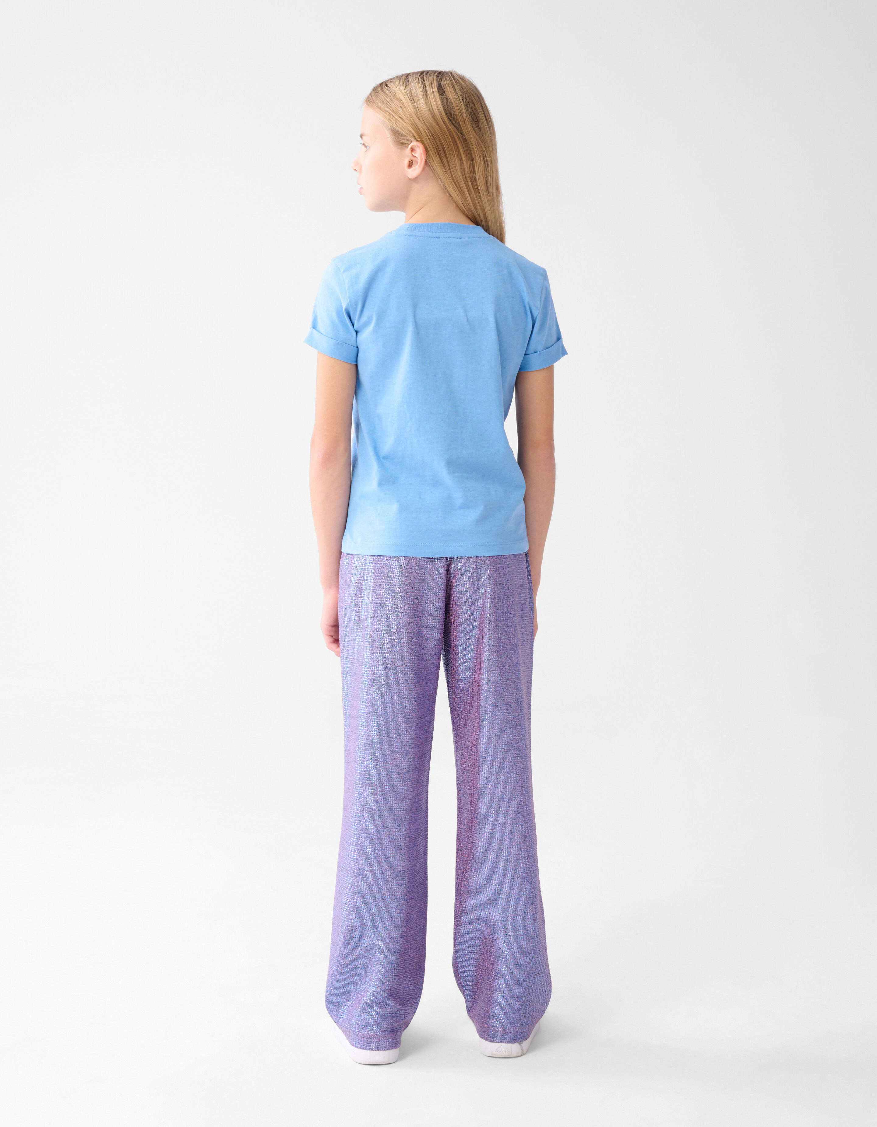 Artwork T-shirt Blauw SHOEBY GIRLS