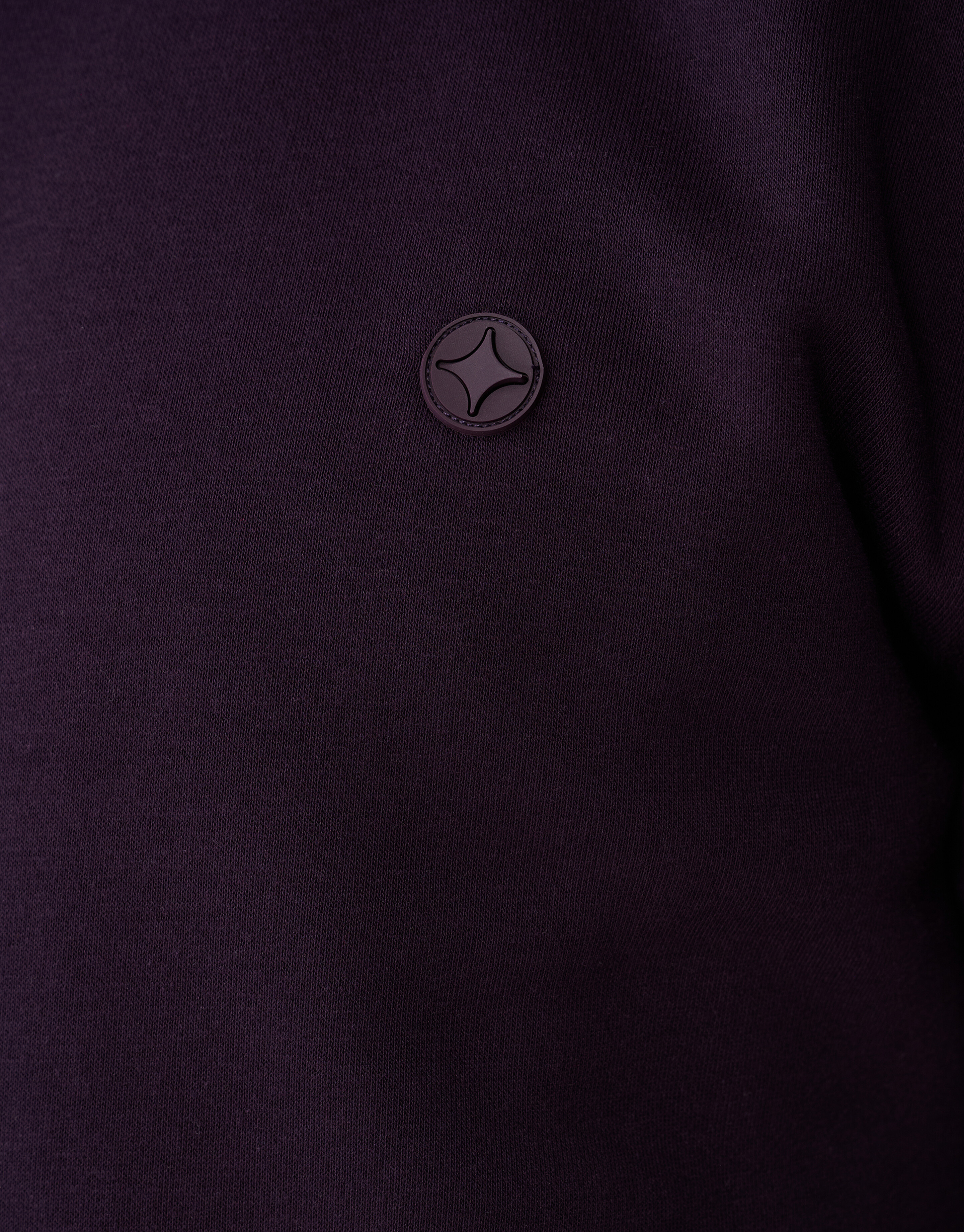 Badge Sweater Donkerrood SHOEBY MEN