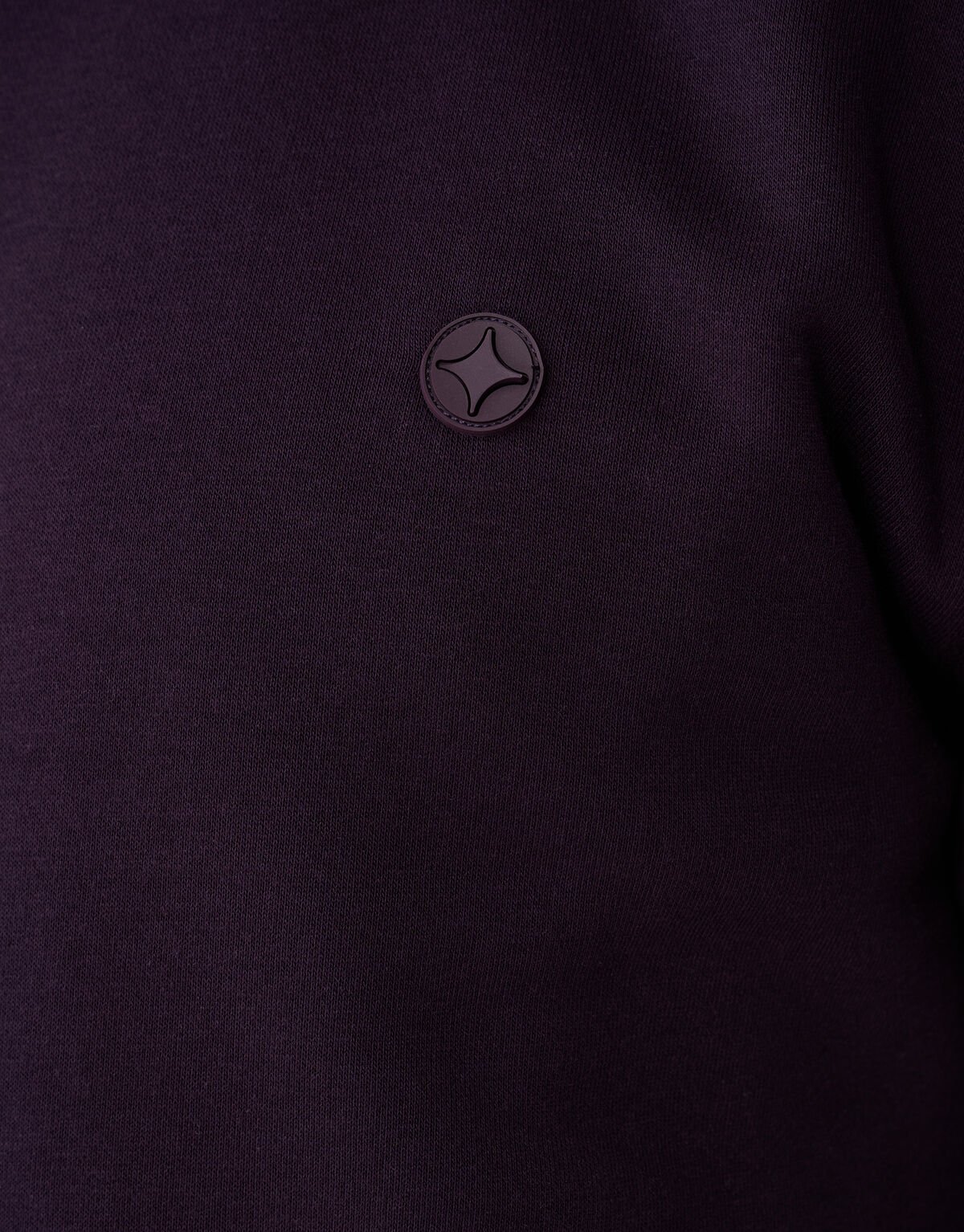 Badge Sweater Donkerrood SHOEBY MEN