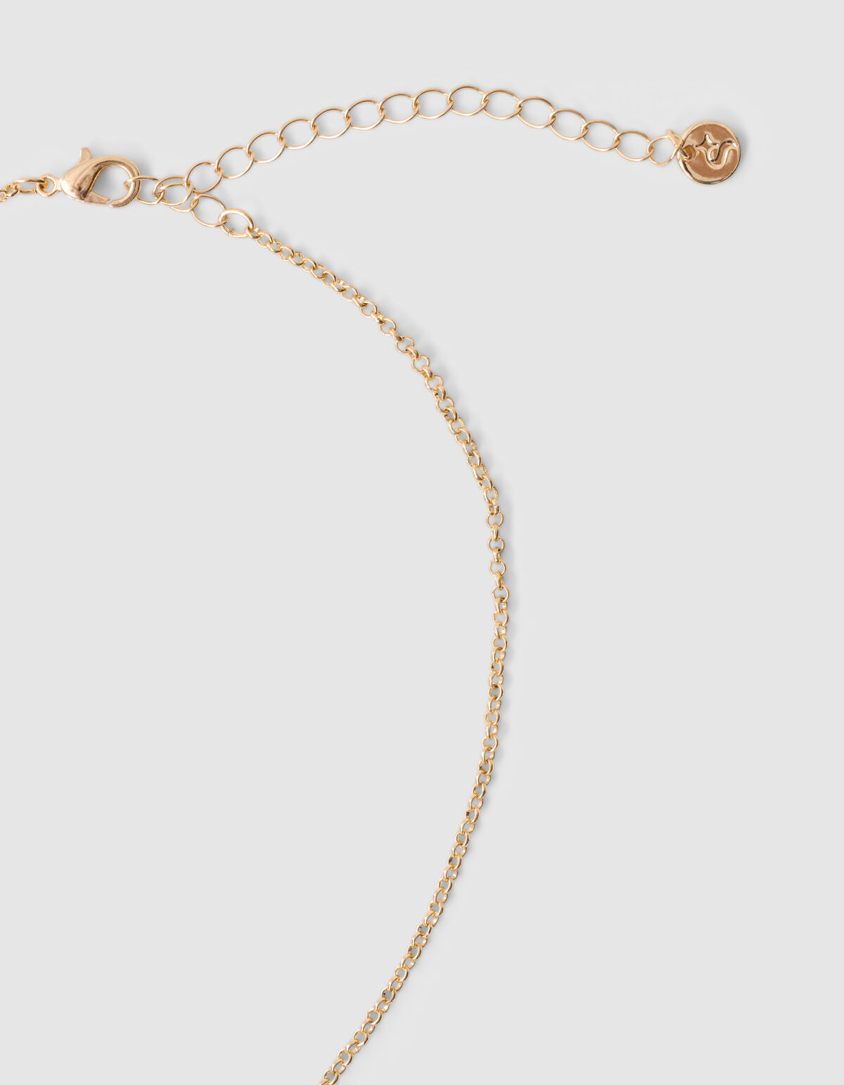 Flower Charm Ketting Goud SHOEBY ACCESSOIRES