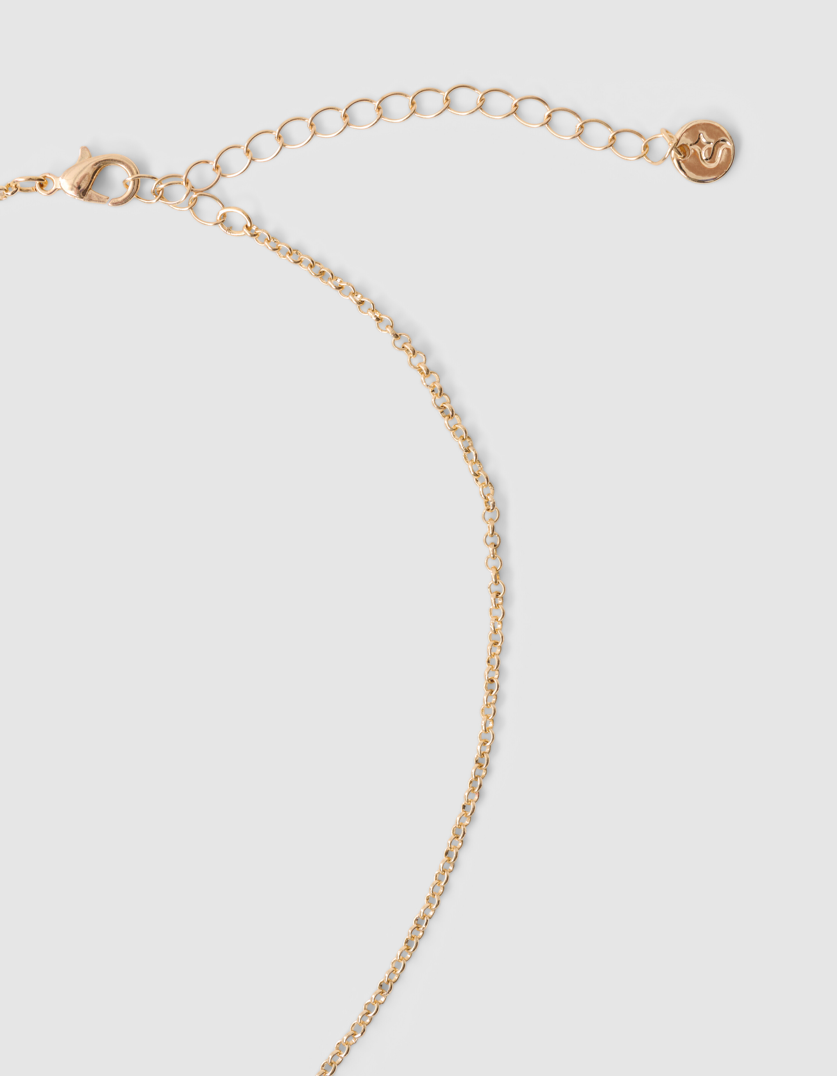 Flower Charm Ketting Goud SHOEBY ACCESSOIRES