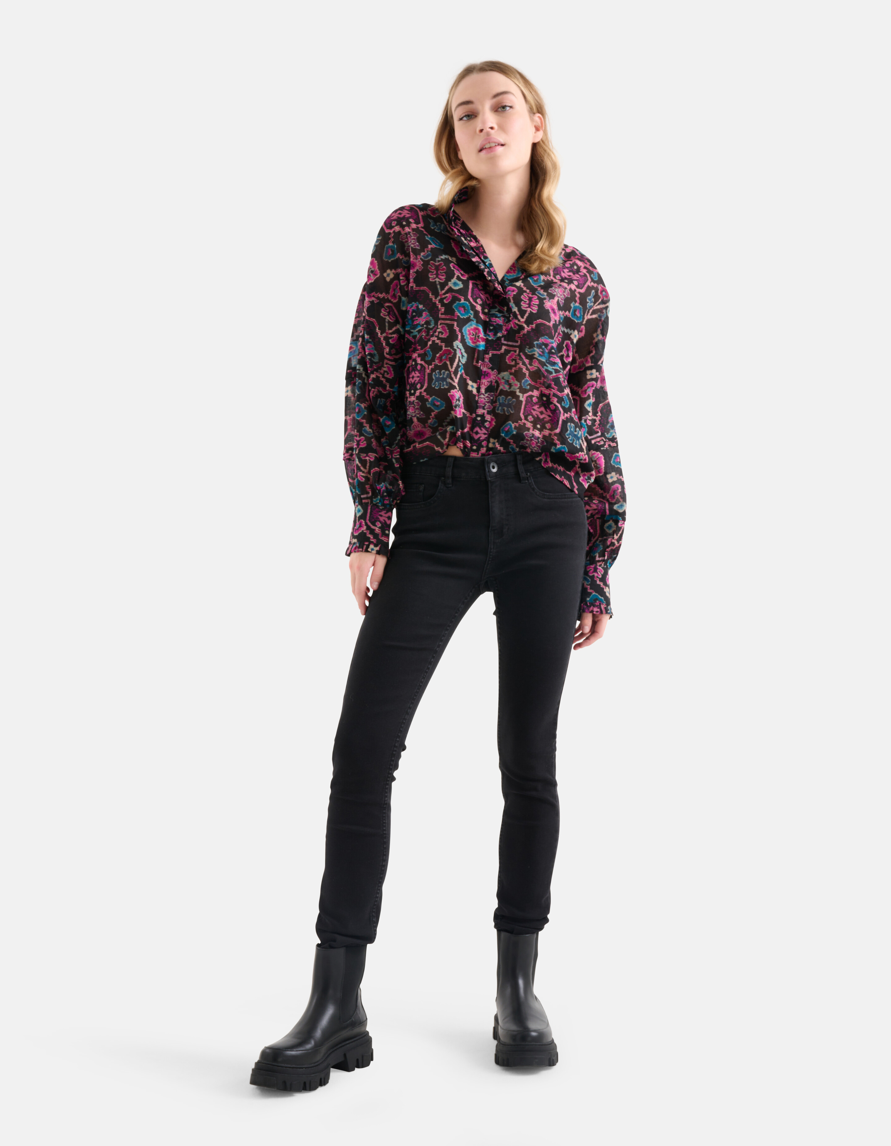 Skinny Jeans L33 Zwart SHOEBY WOMEN