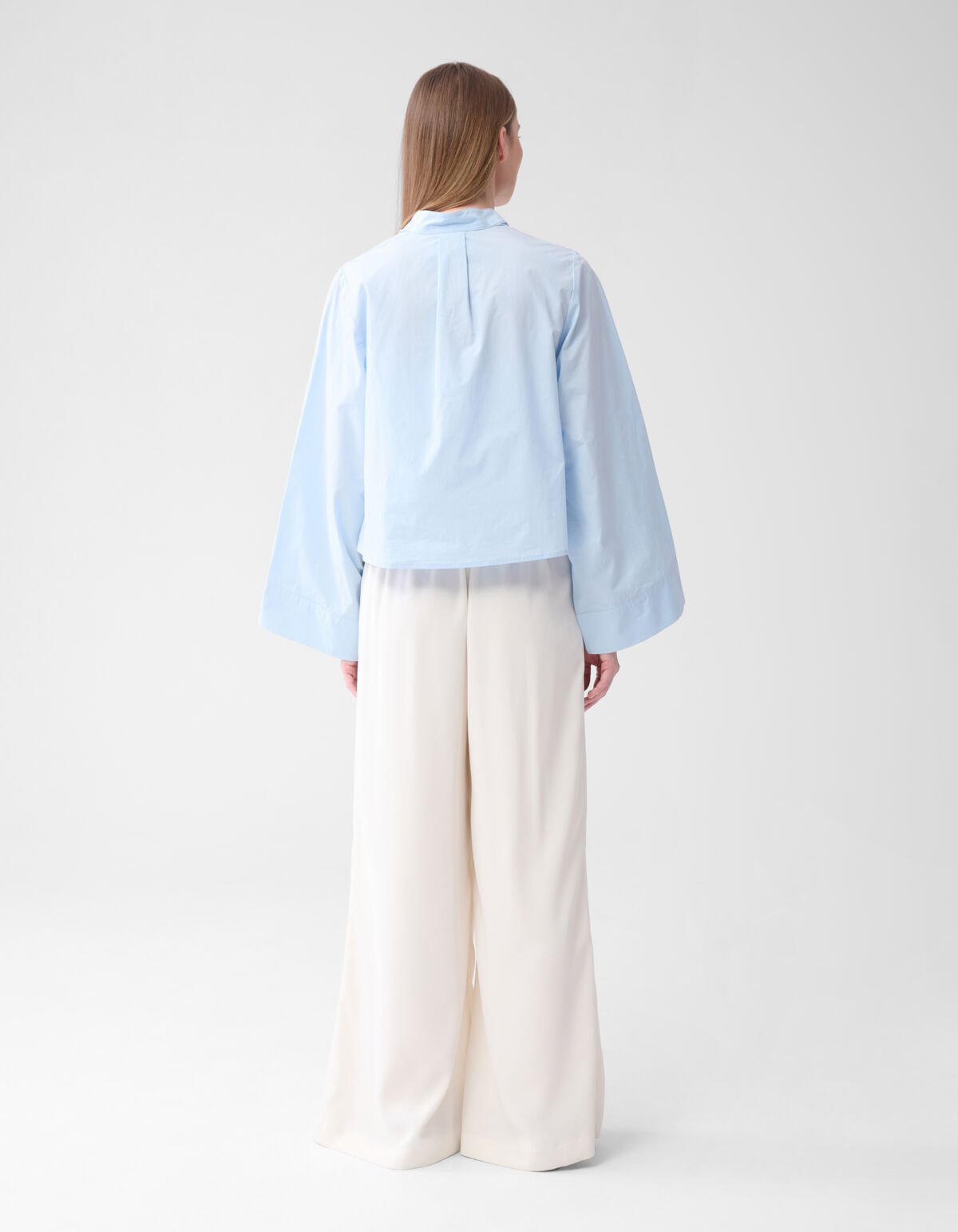 Oversized Blouse Blauw By Lonneke SHOEBY WOMEN