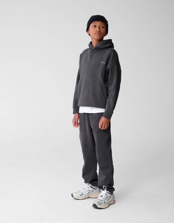 Chill Artwork Hoodie Donkergrijs SHOEBY BOYS