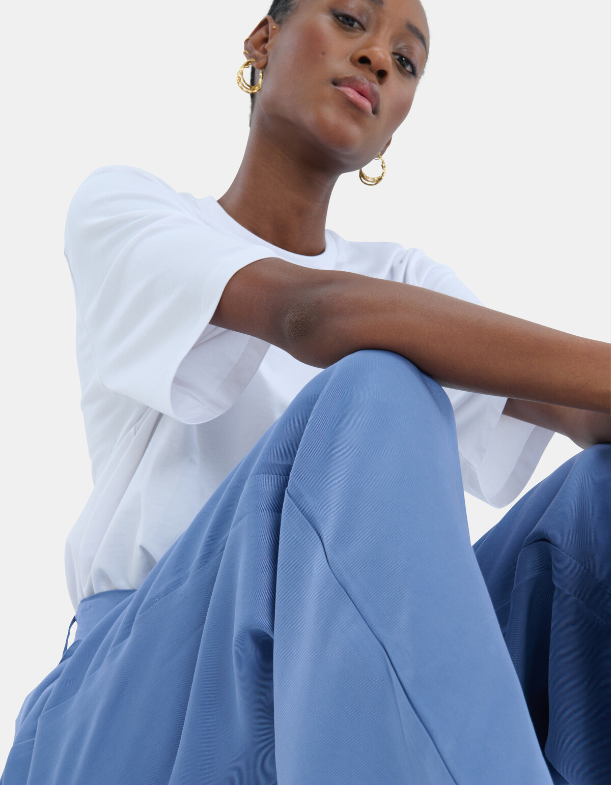Blue Wide Leg EKSEPT