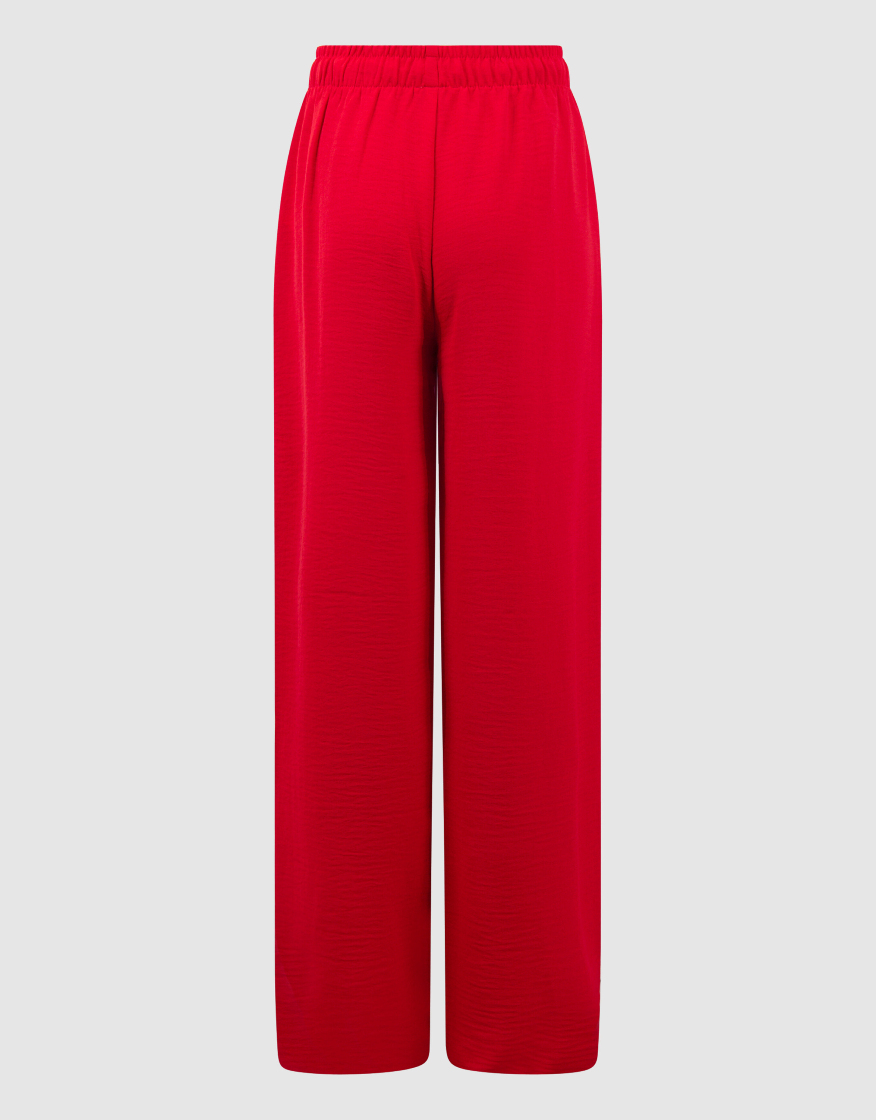 Piping Wide Leg Broek Rood SHOEBY GIRLS