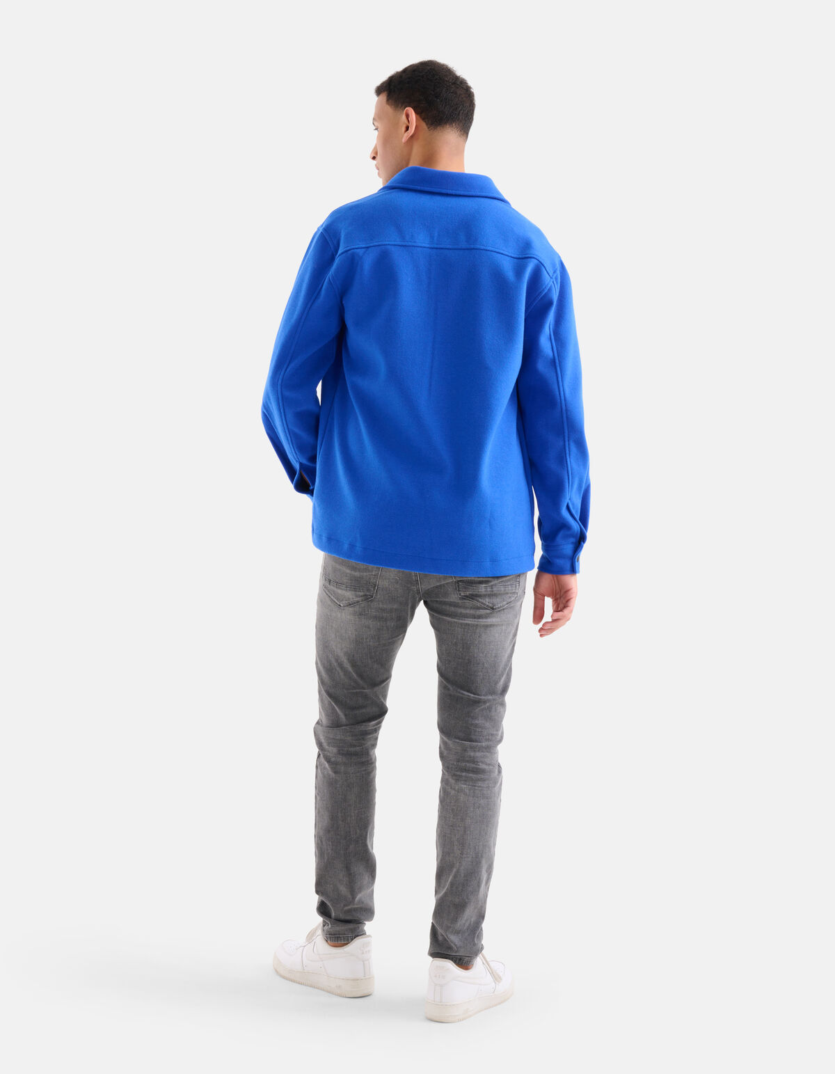 Pocket Overshirt Blauw SHOEBY MEN