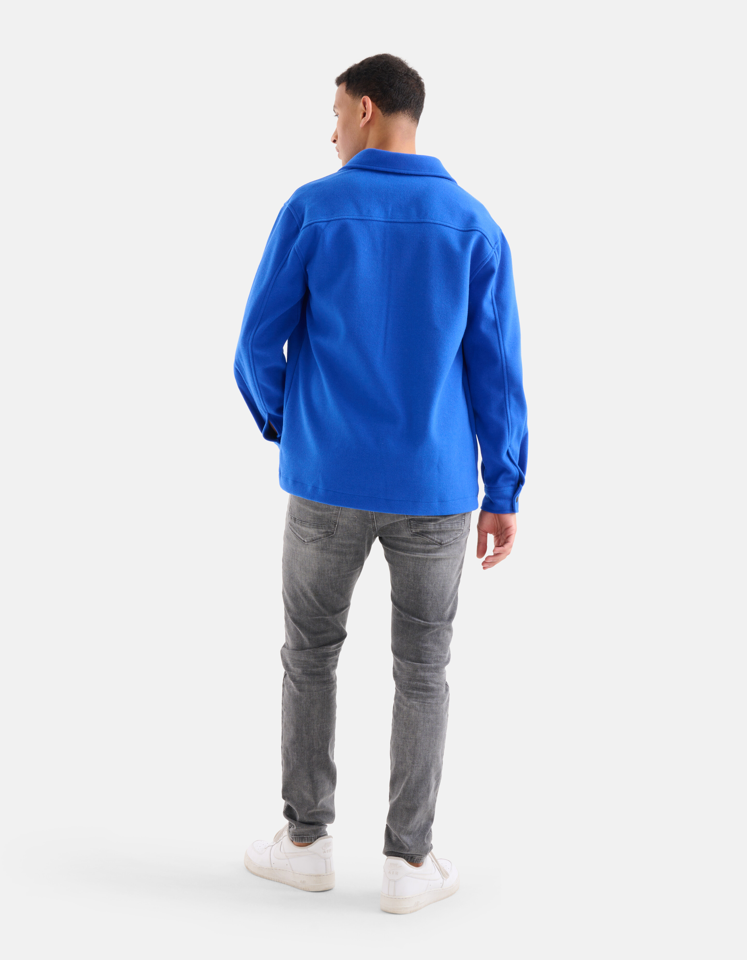 Pocket Overshirt Blauw SHOEBY MEN
