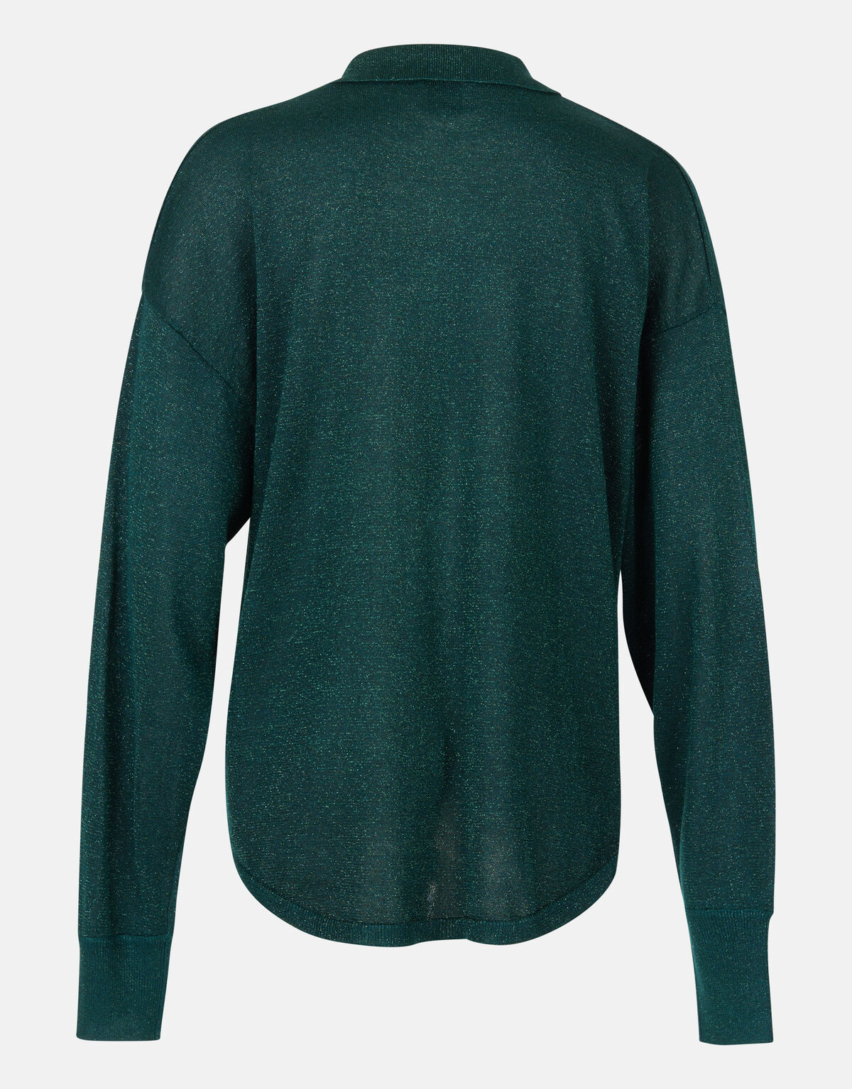 Glitter Blouse Donkergroen SHOEBY WOMEN