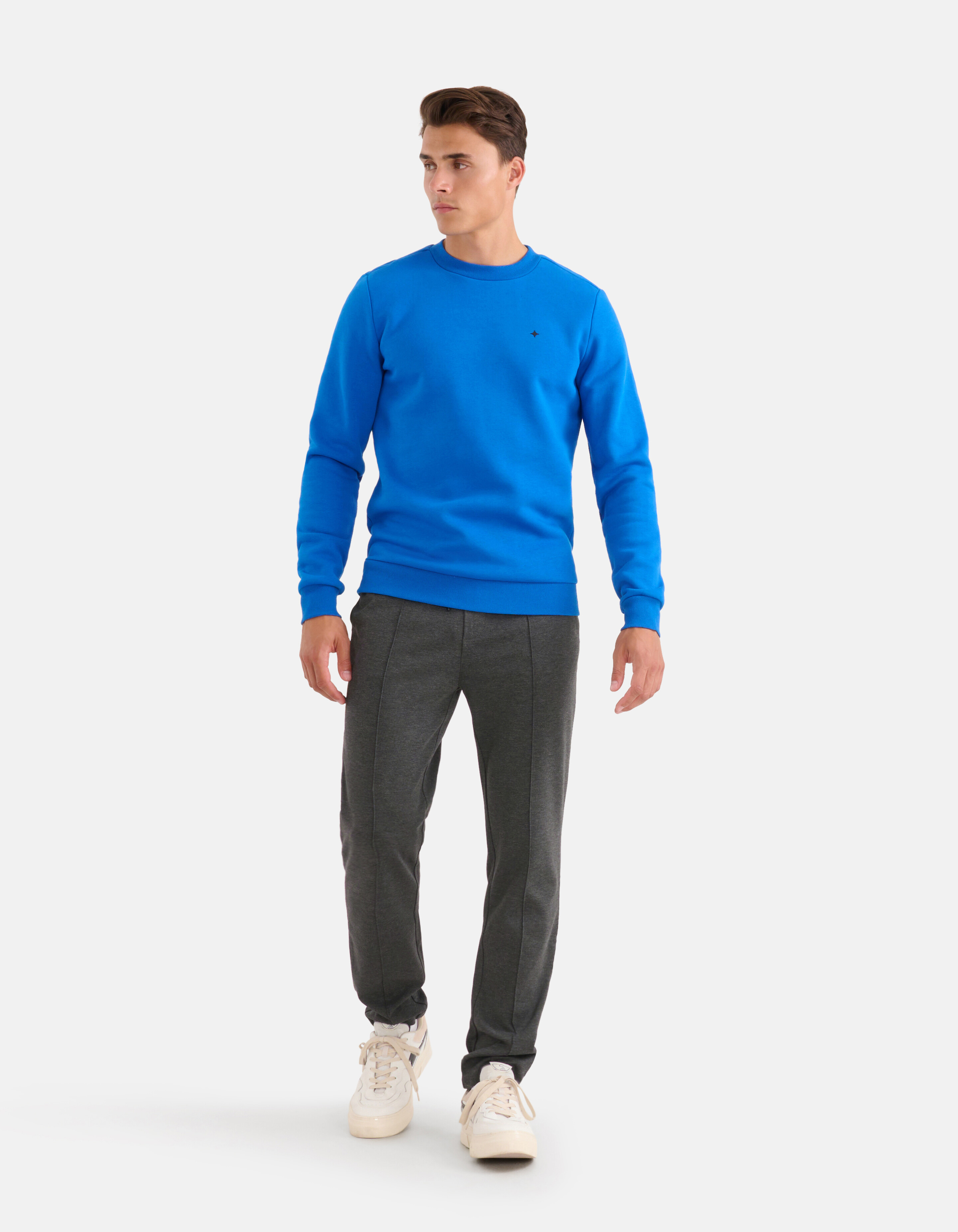 Tricot Broek Donkergrijs SHOEBY MEN