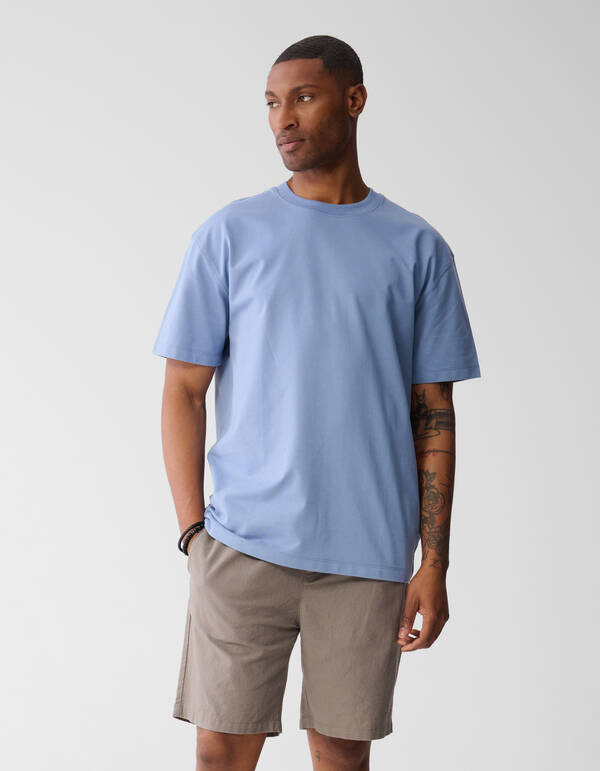 Linnen Short Lichtbruin SHOEBY MEN