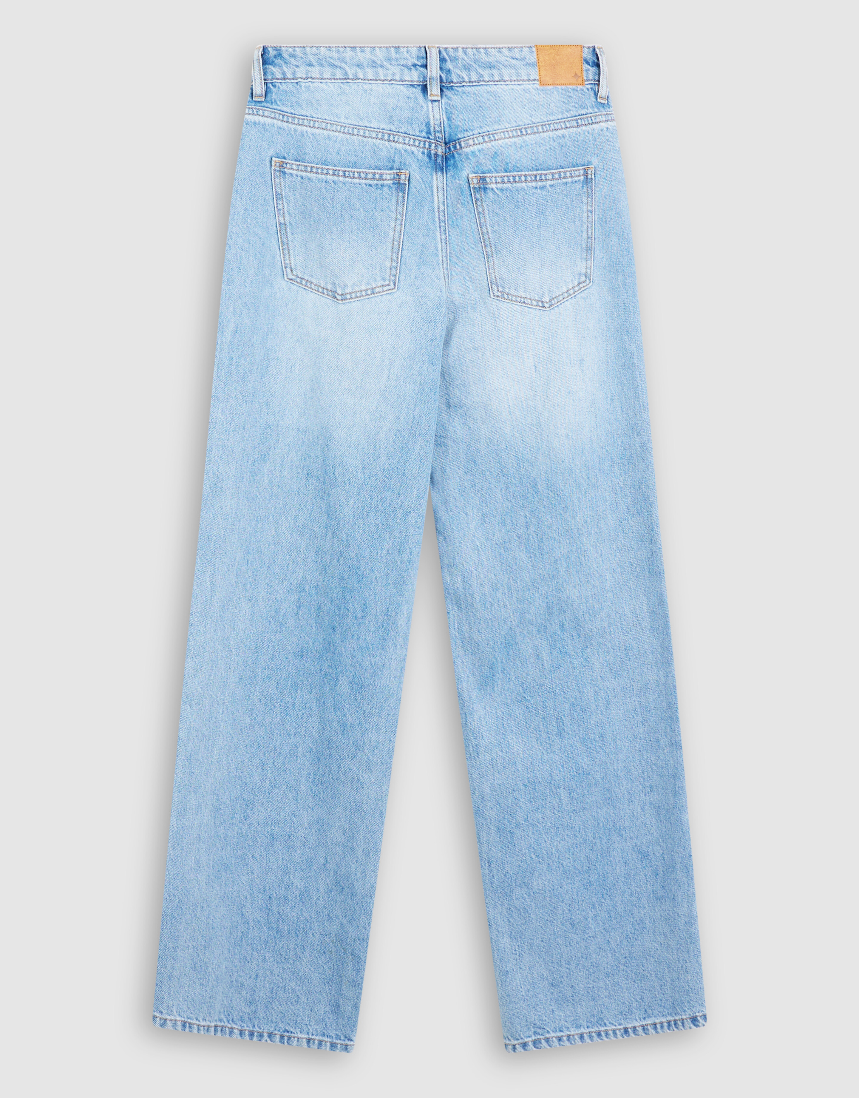 Mid Waist Wide Leg Fit Jeans Mediumstone SHOEBY WOMEN