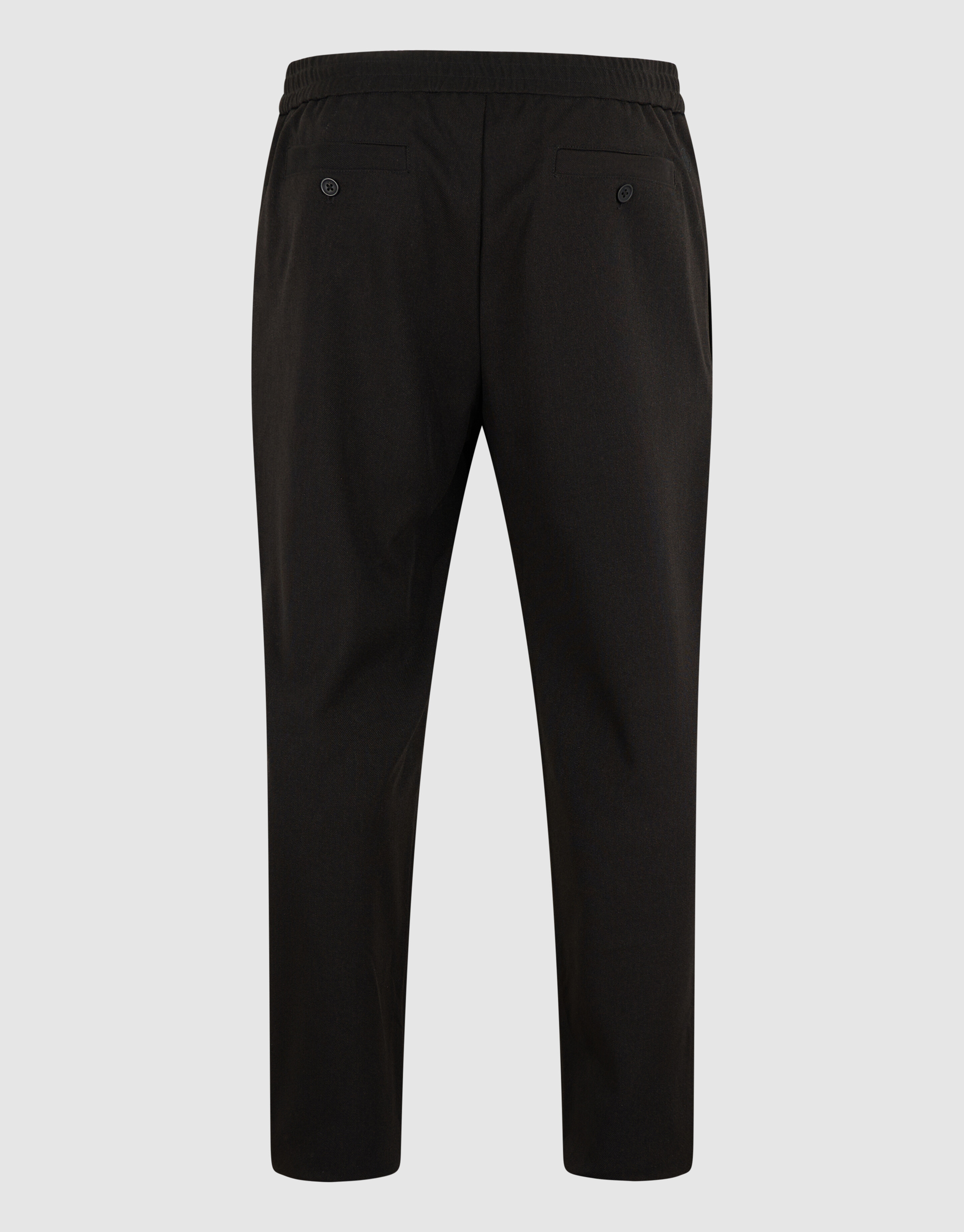 Twill Pintuck Broek Zwart SHOEBY MEN