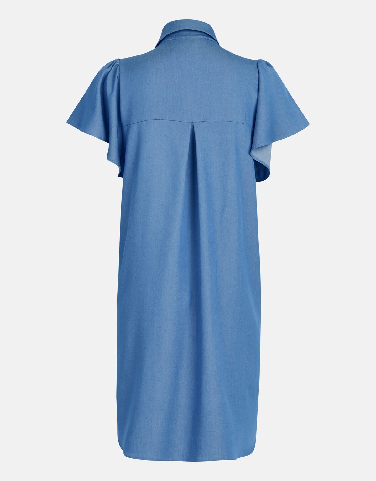 Ruffle Jurk Blauw SHOEBY WOMEN