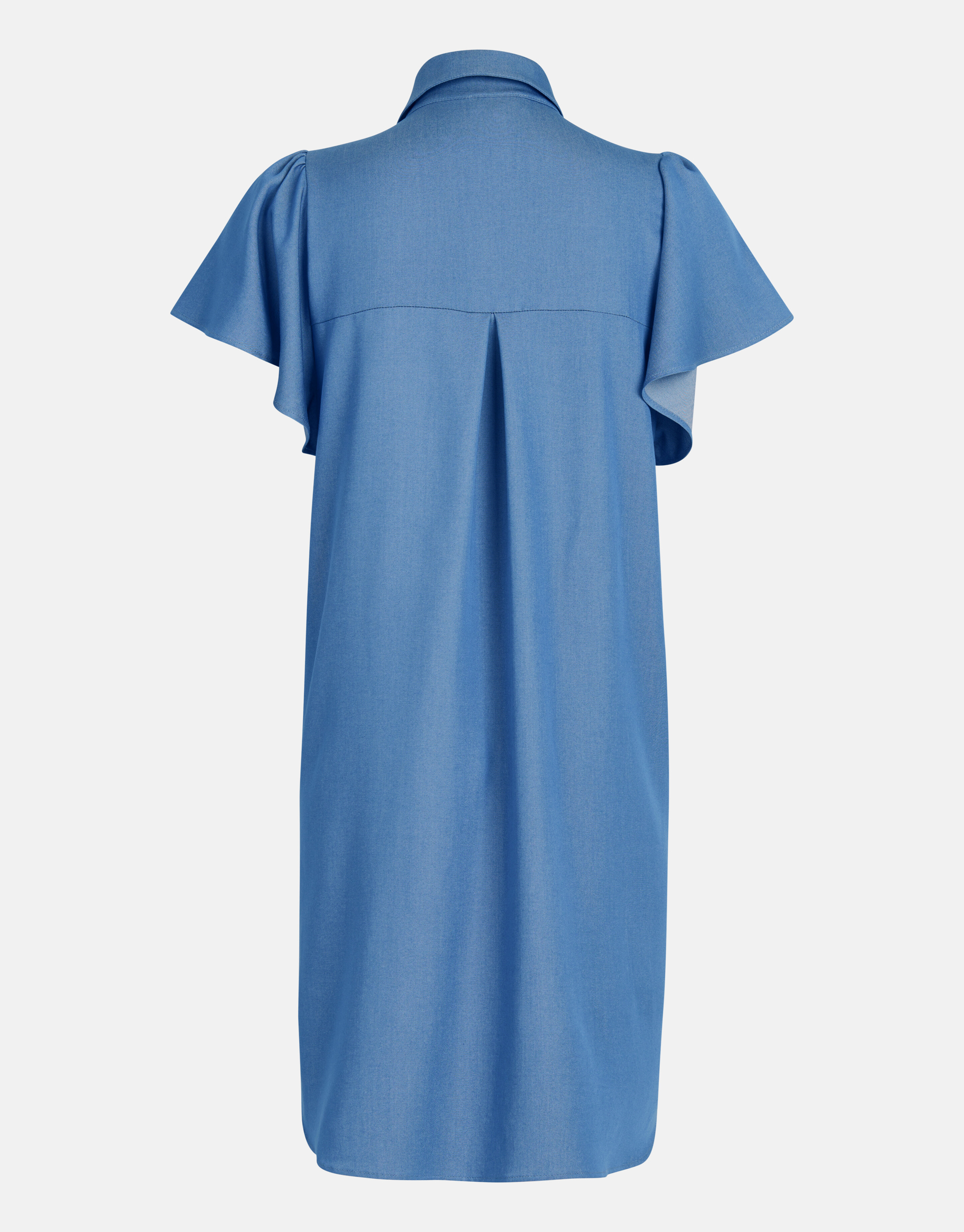 Ruffle Jurk Blauw SHOEBY WOMEN