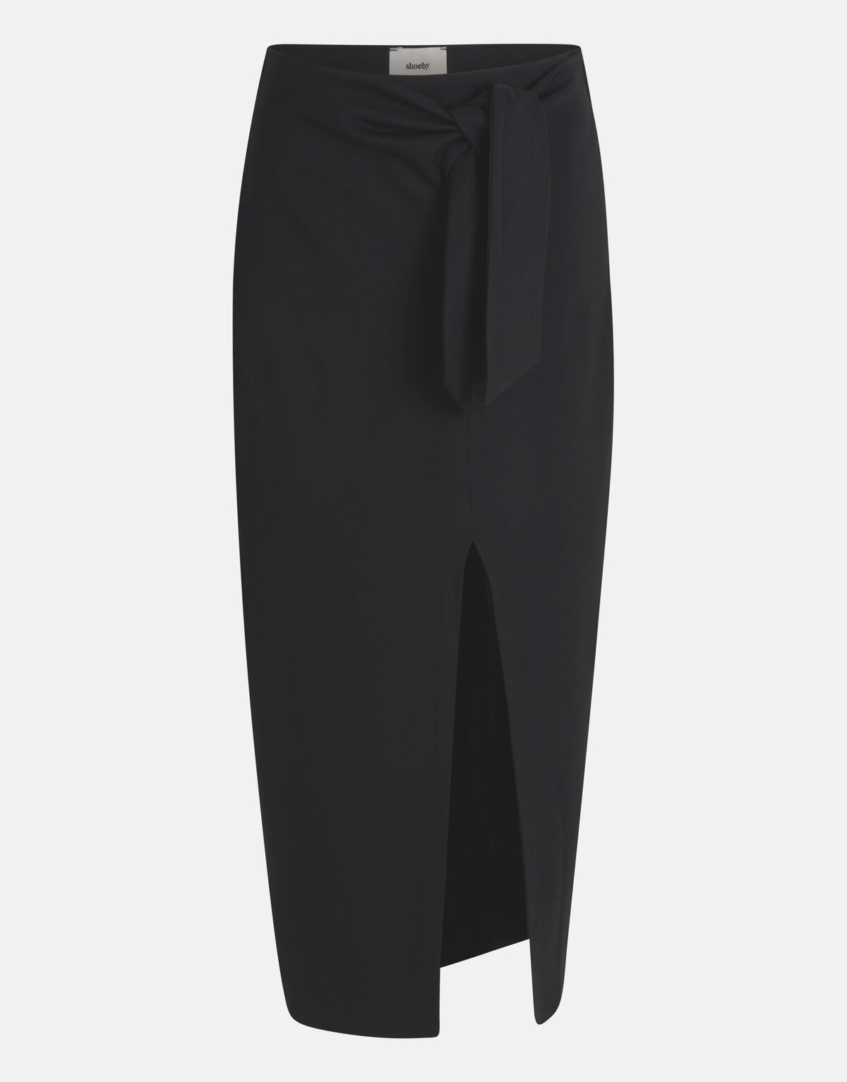 Knot Maxi Rok Zwart SHOEBY WOMEN