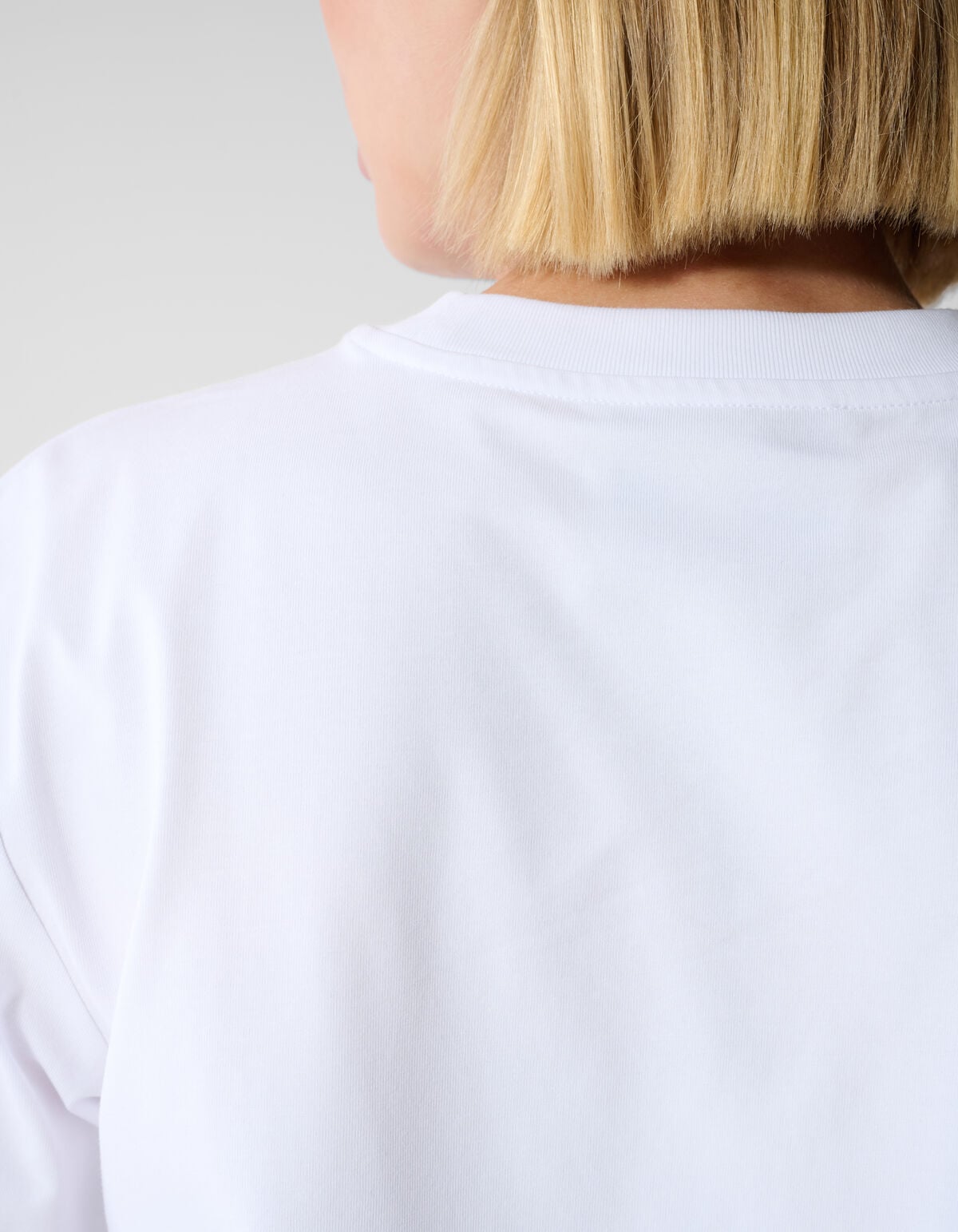 Basis T-shirt Wit By Lonneke SHOEBY WOMEN