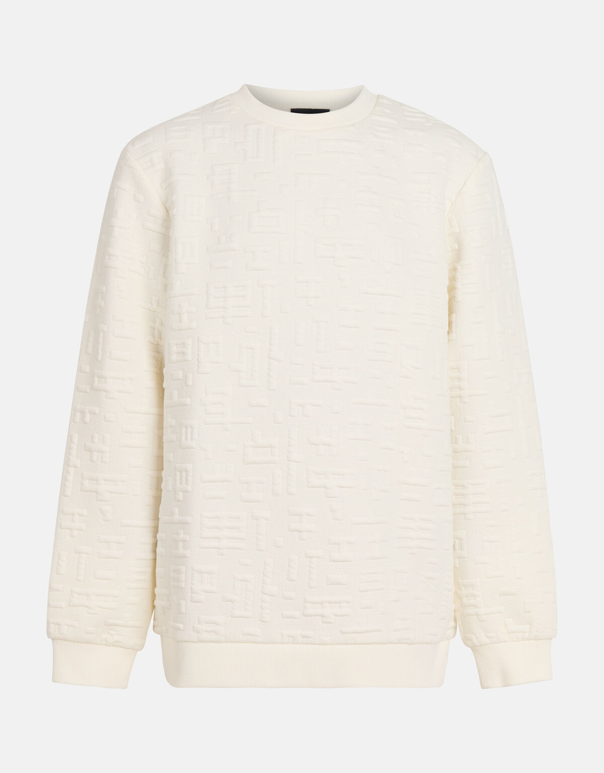 Structuur Sweater Gebroken Wit SHOEBY BOYS