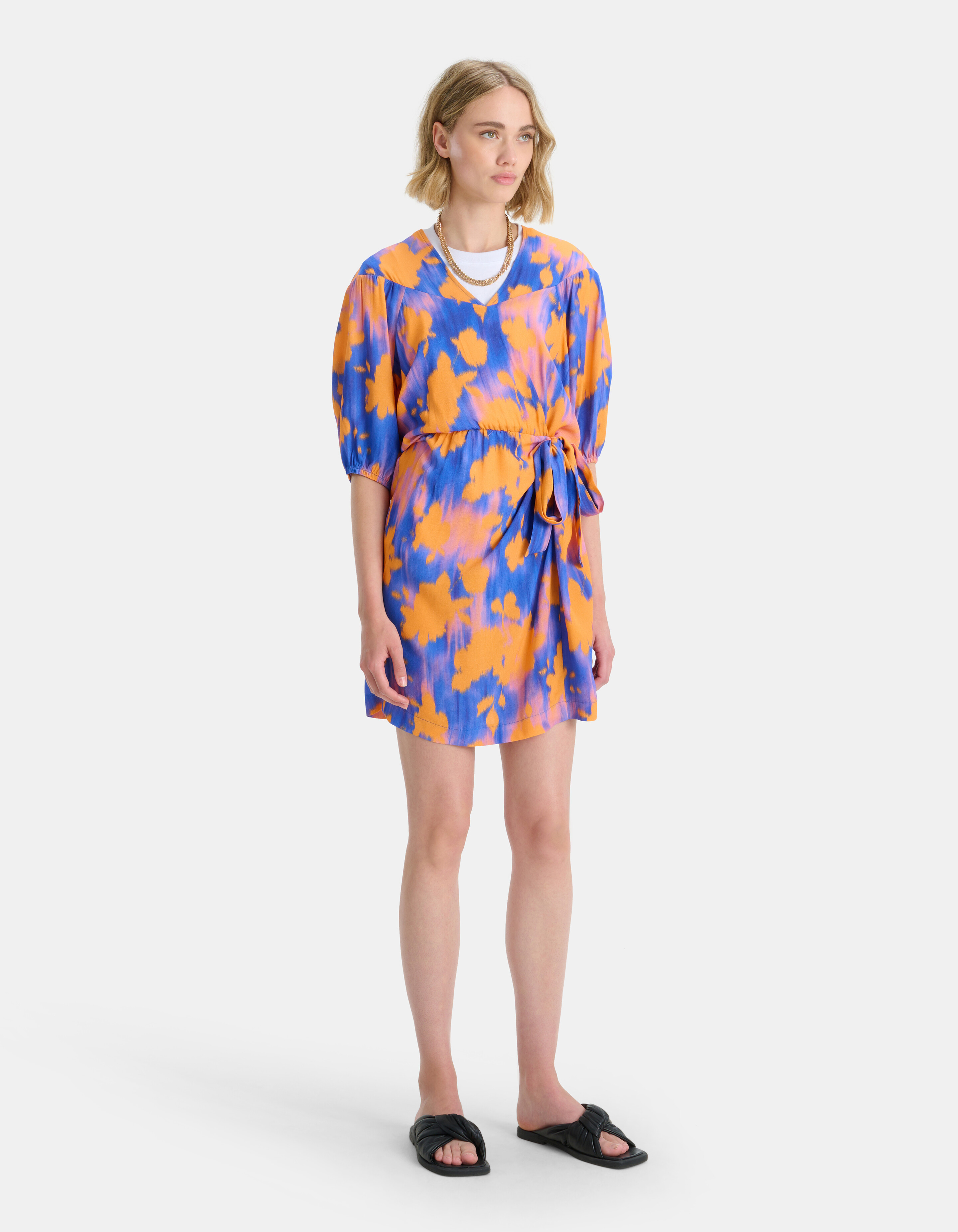 Rosa Print Jurk EKSEPT