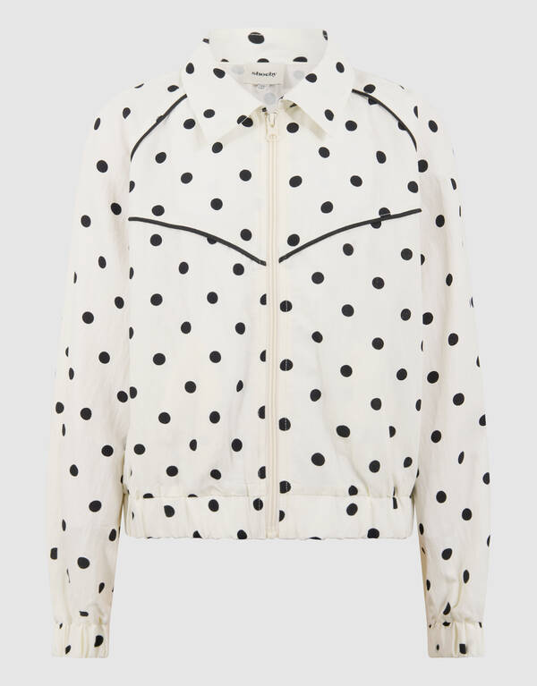 Polkadot Jack Gebroken Wit SHOEBY GIRLS