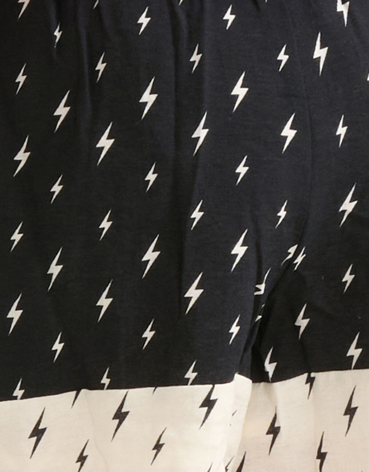 Printed Short Zwart/ Gebroken Wit SHOEBY GIRLS