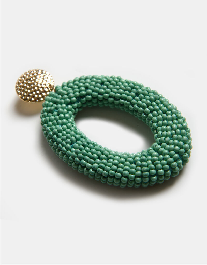 Mint oorbellen