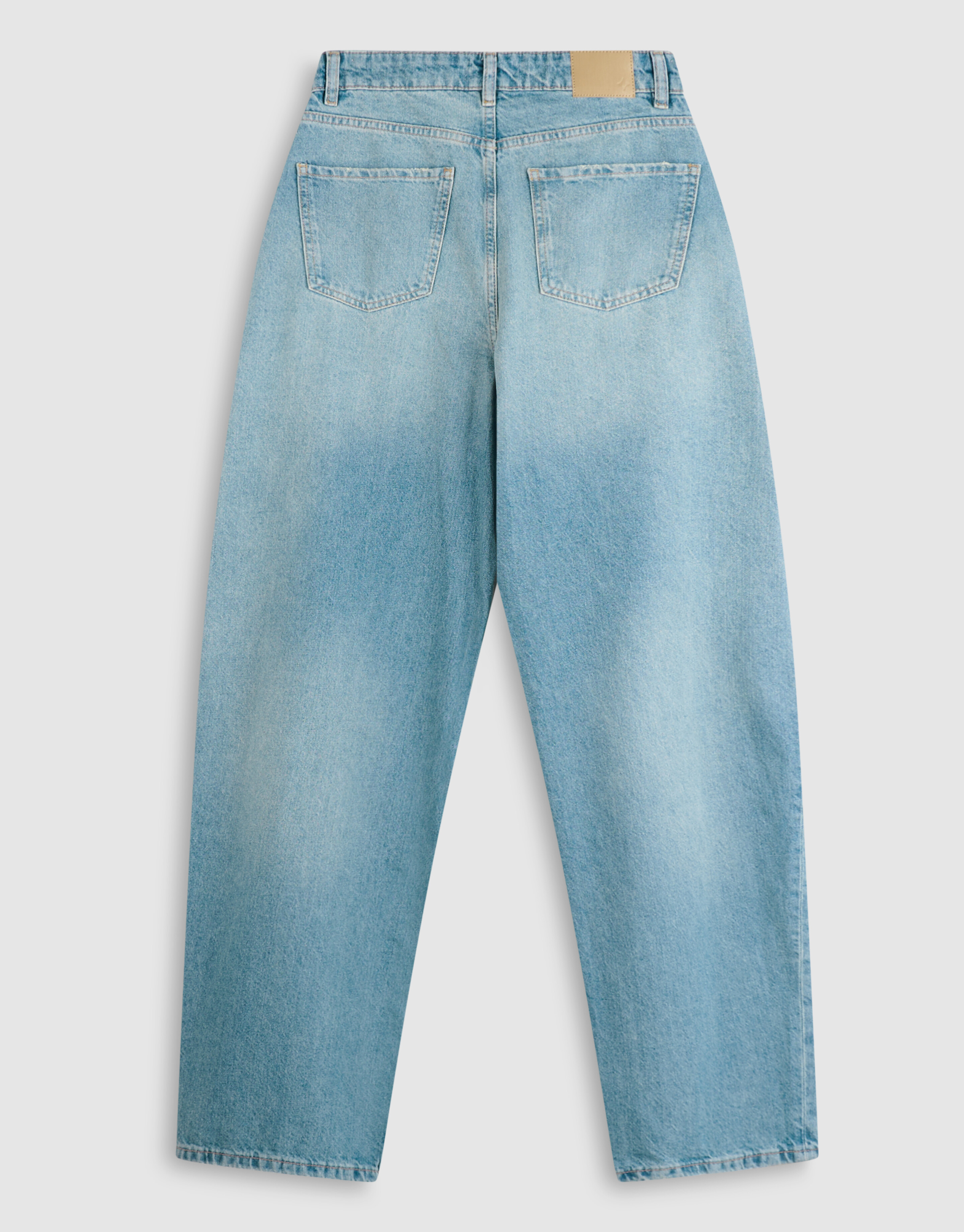 Folded Baggy Fit Jeans Mediumstone SHOEBY WOMEN
