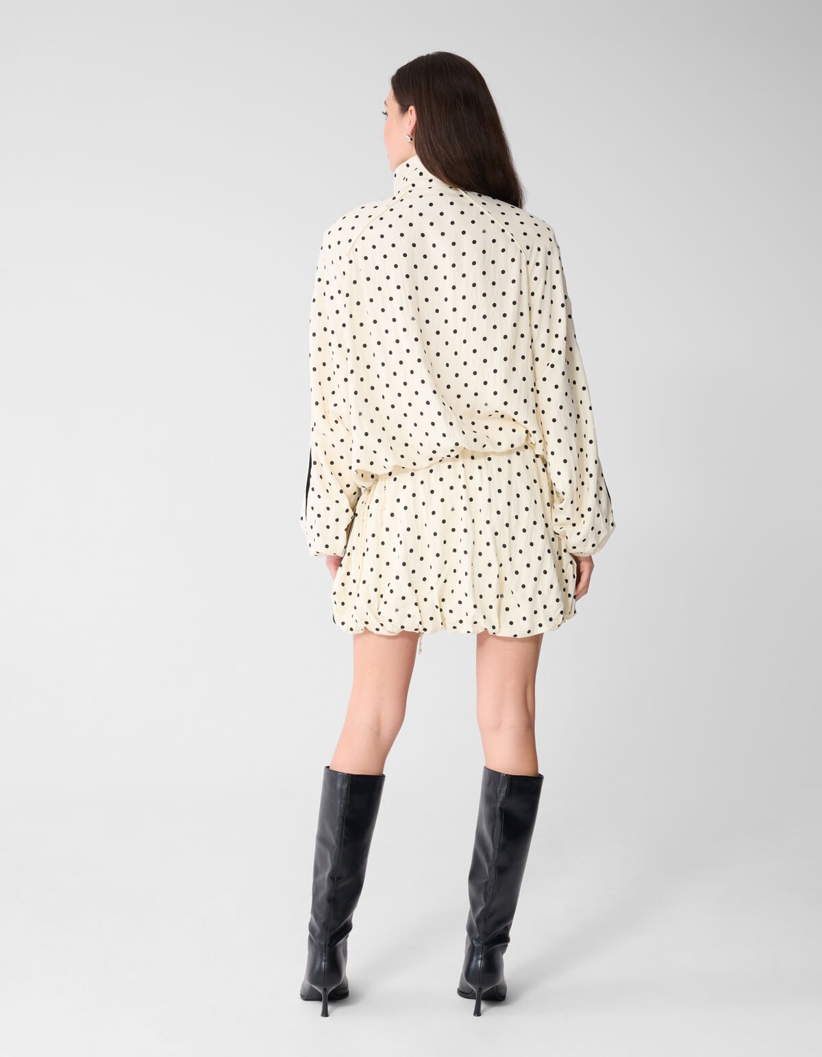 Oversized Polkadot Jack Gebroken Wit SHOEBY WOMEN