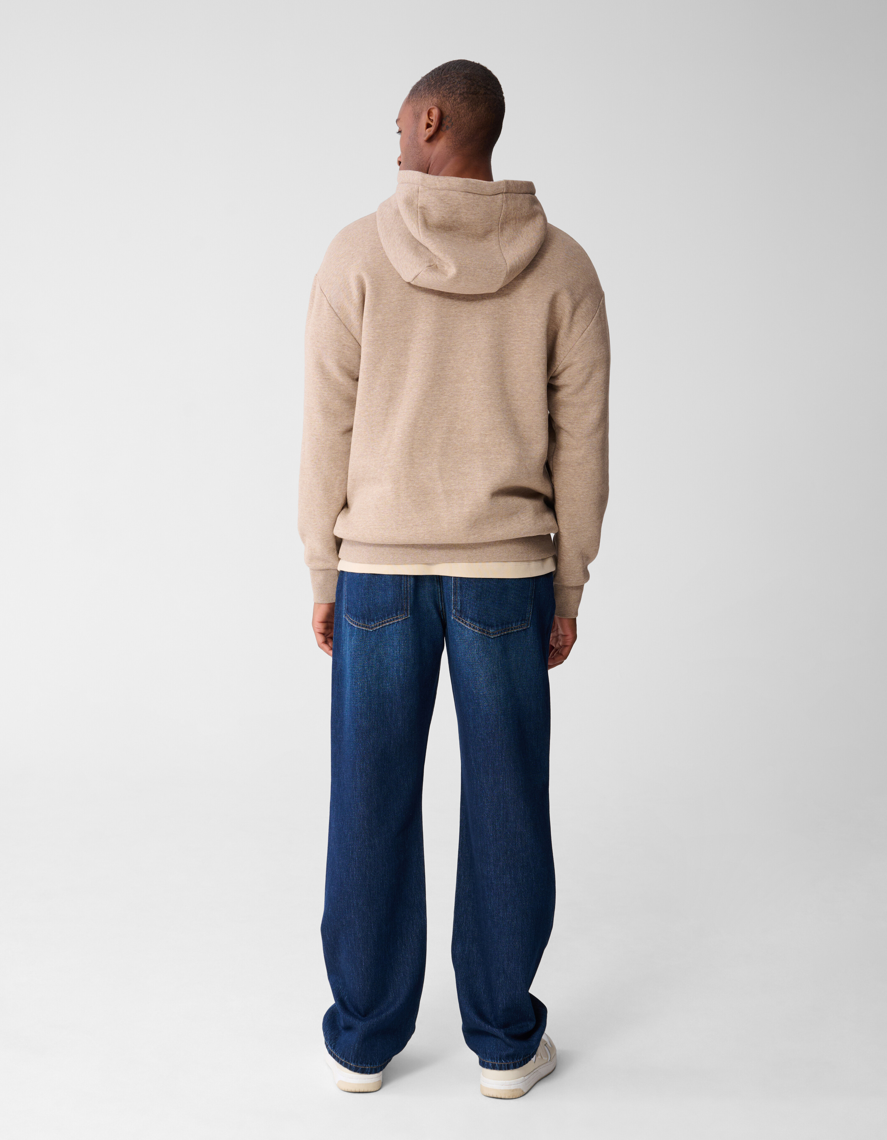 Sweat Hoodie Lichtbruin SHOEBY MEN