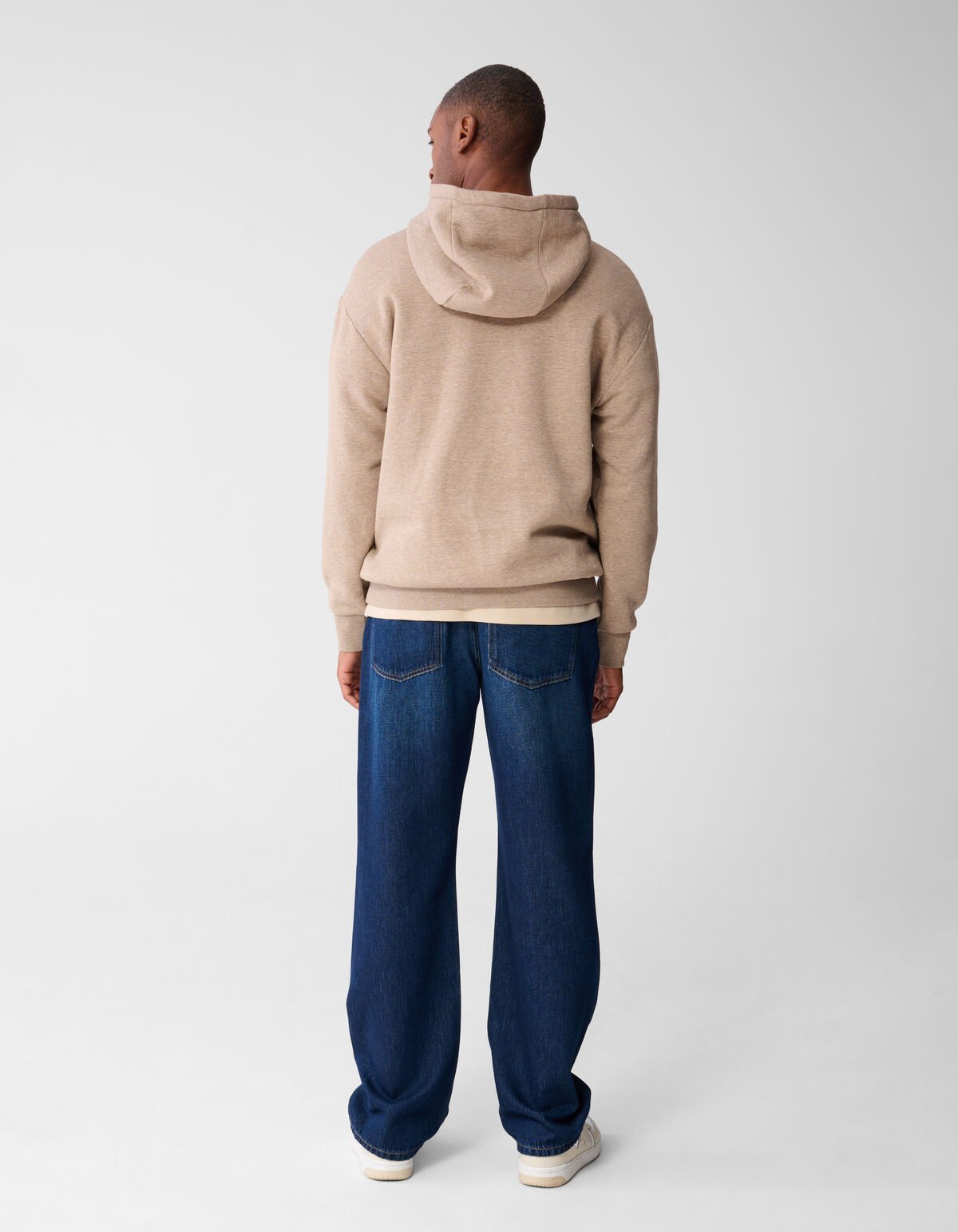 Sweat Hoodie Lichtbruin SHOEBY MEN