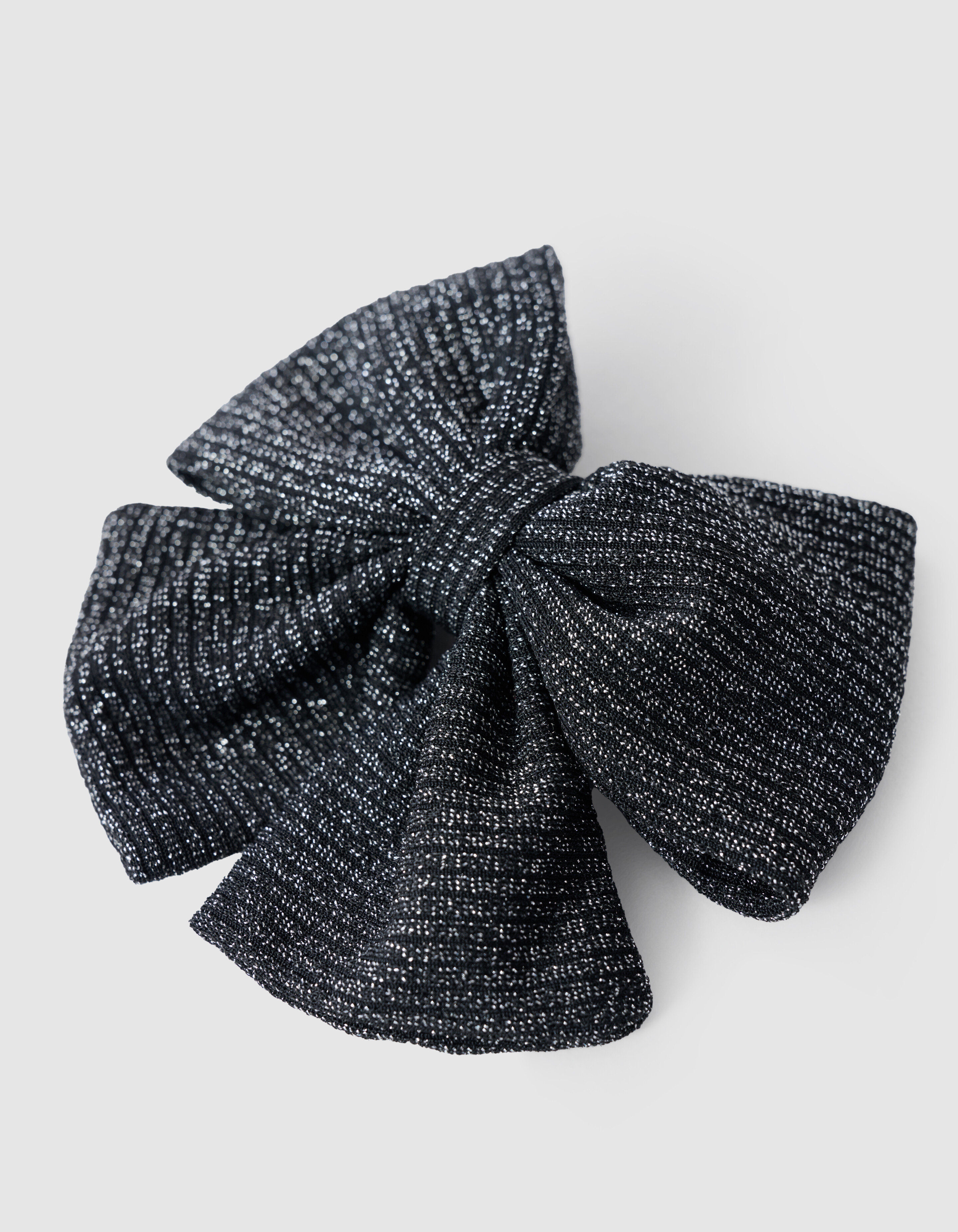 Glitter Strik Clip Zwart SHOEBY ACCESSOIRES