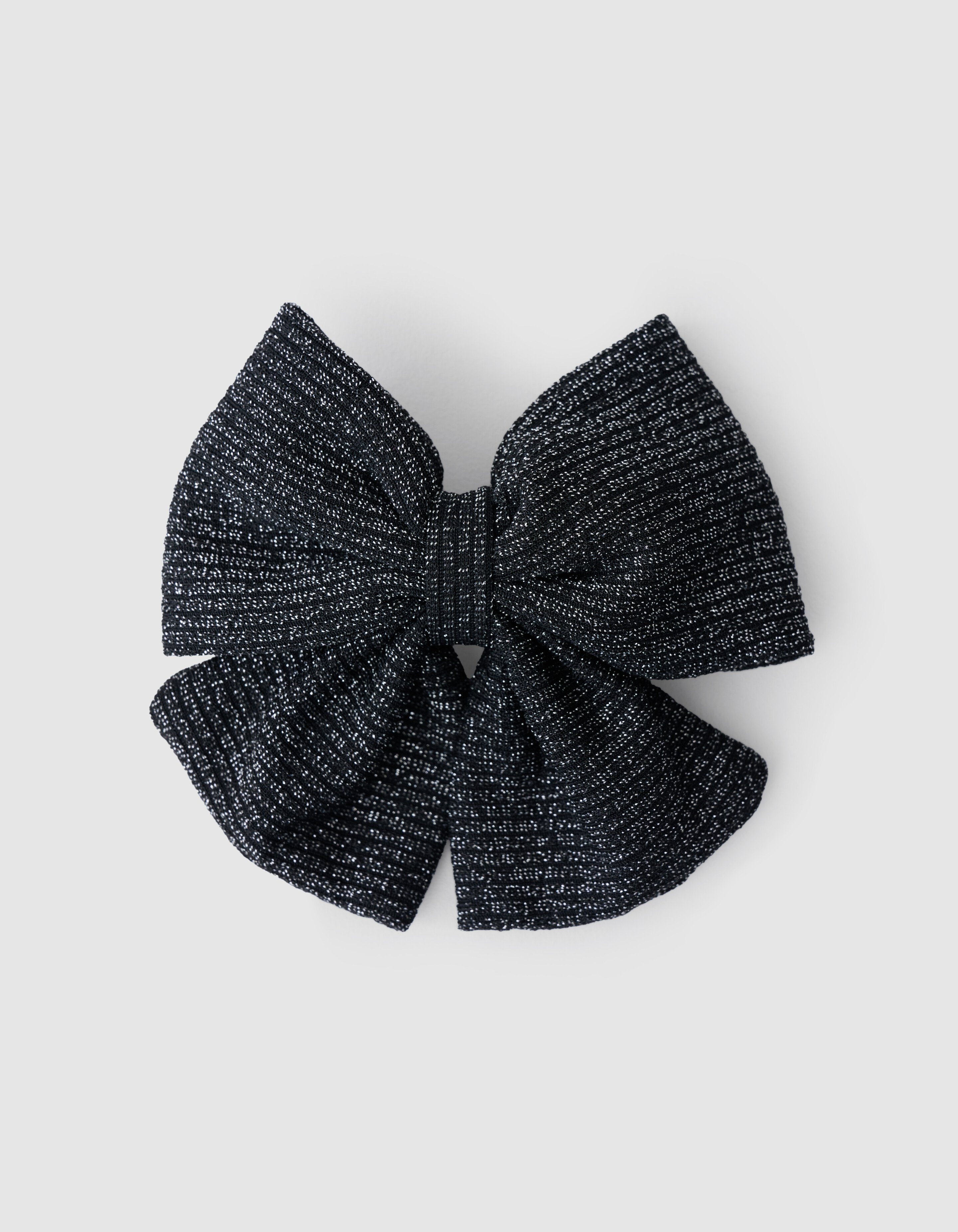 Glitter Strik Clip Zwart SHOEBY ACCESSOIRES