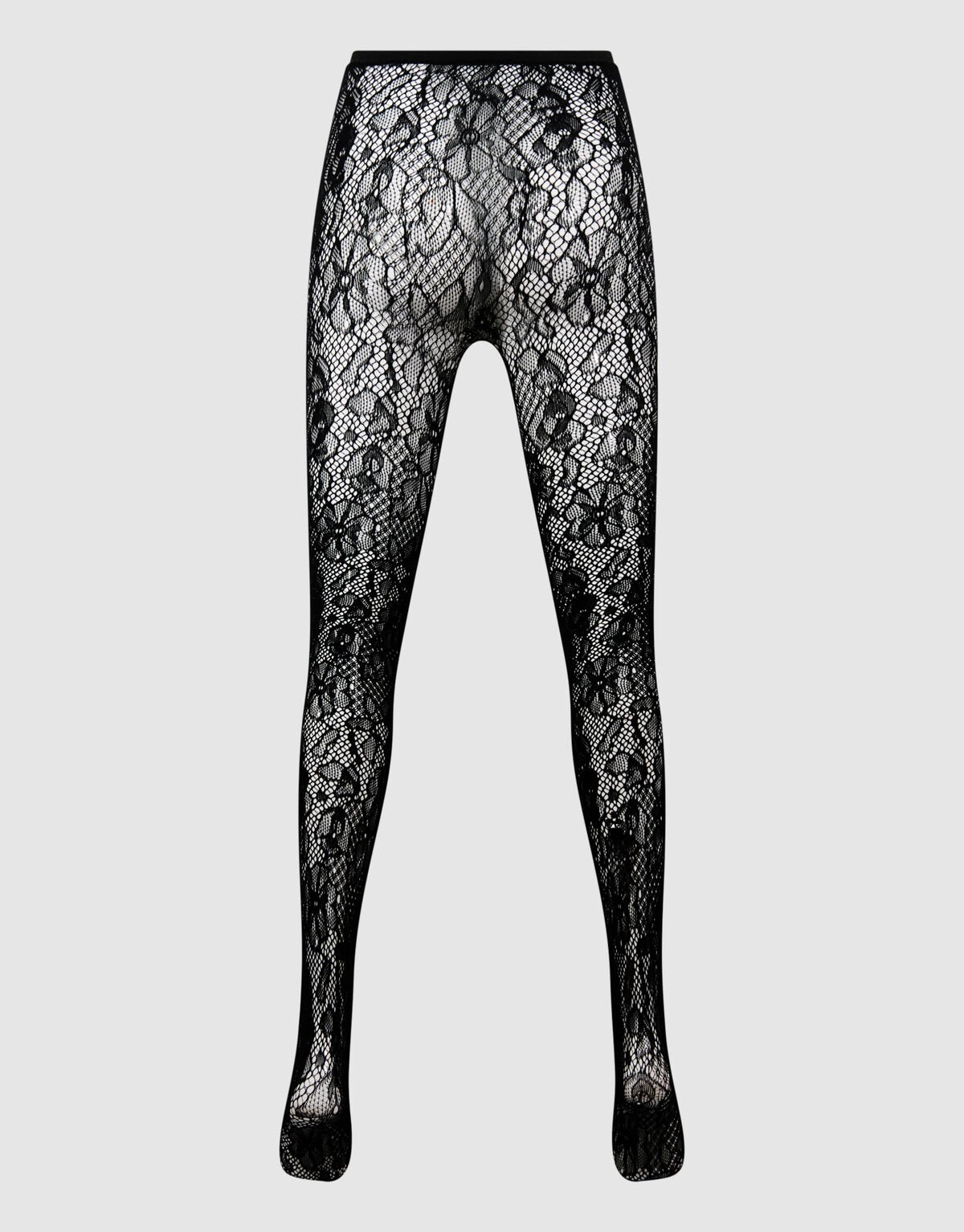Kanten Panty Zwart SHOEBY ACCESSOIRES