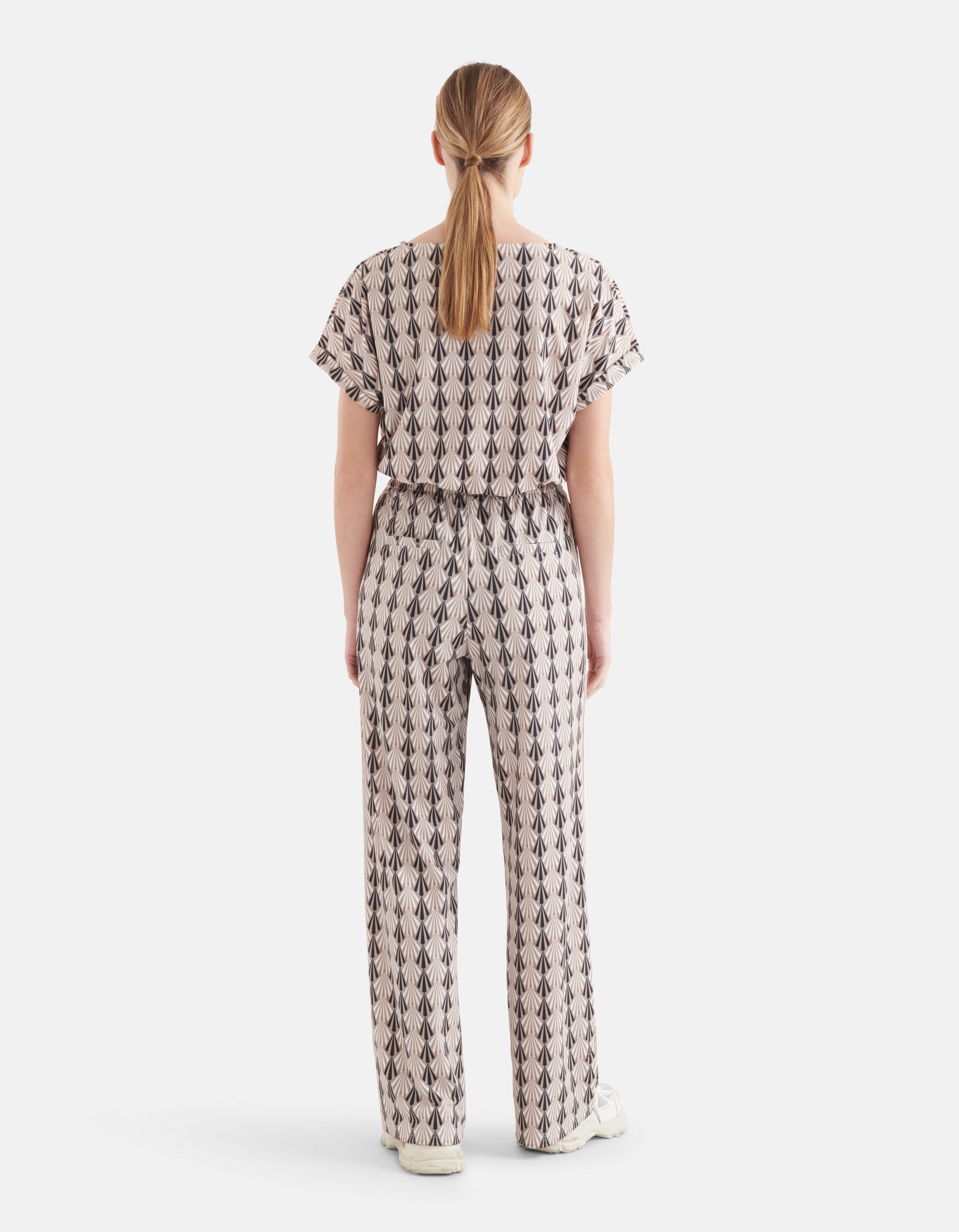 Printed Travel T-shirt By Mieke SHOEBY WOMEN