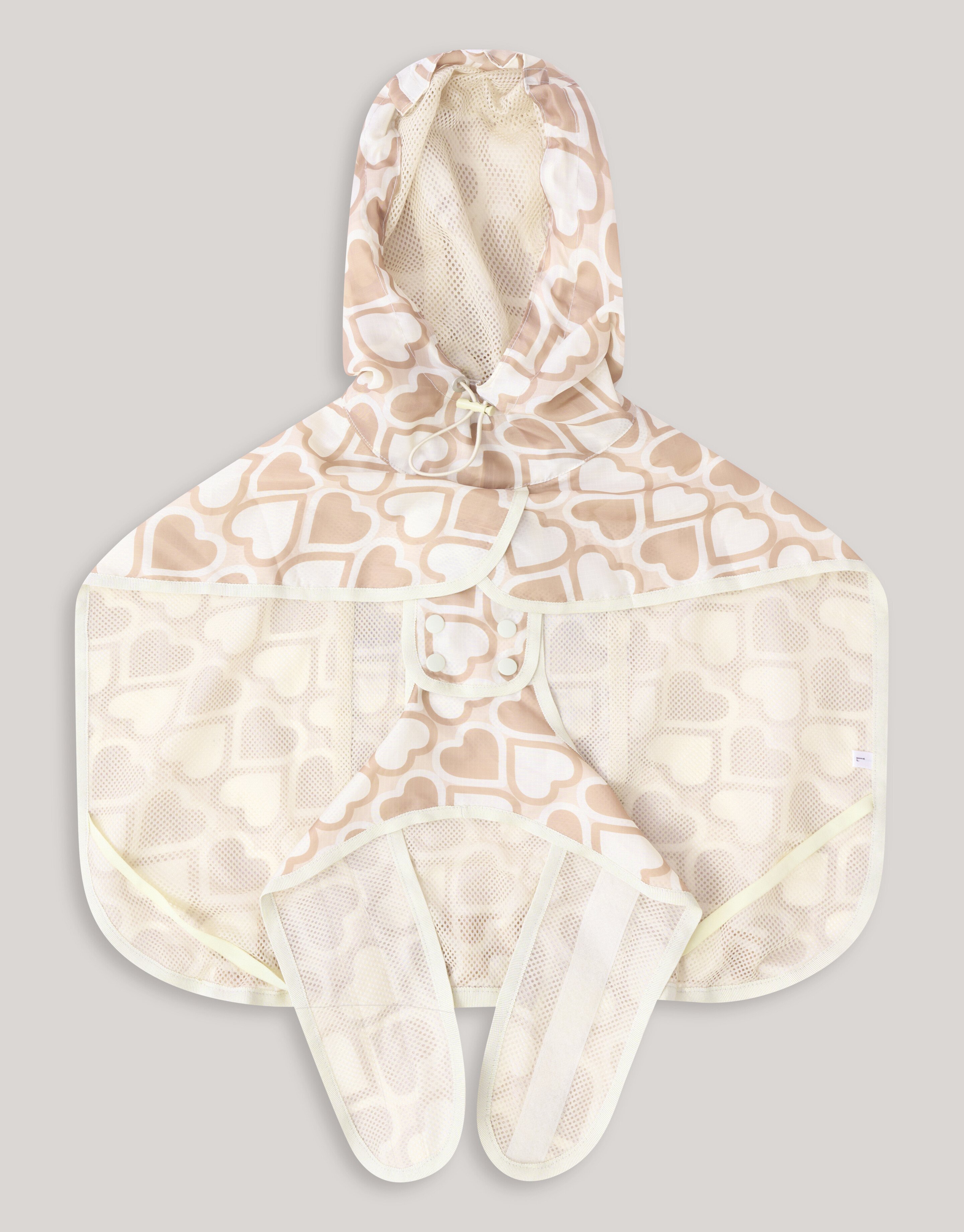 Printed Honden Regenjas Gebroken Wit SHOEBY ACCESSOIRES