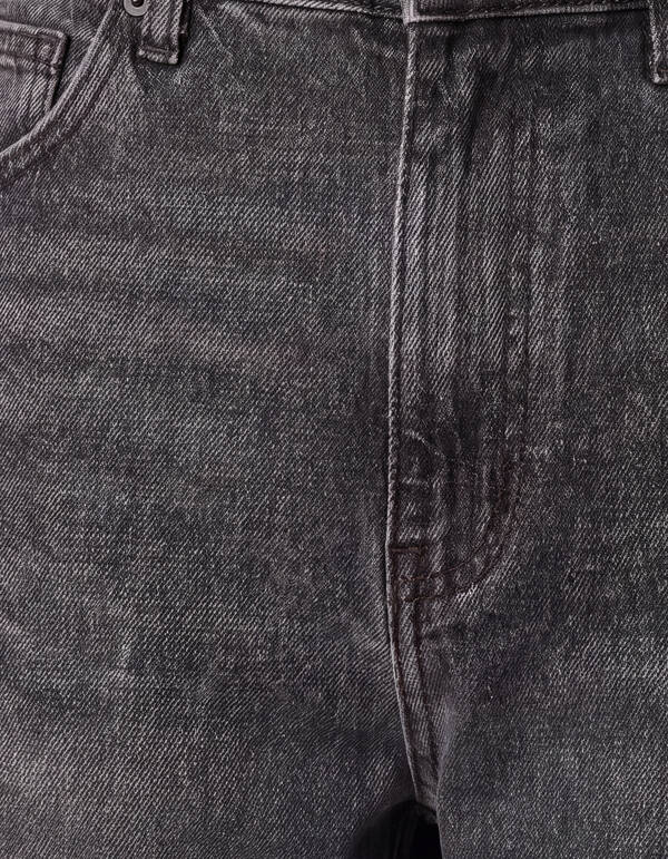 Slim Straight Fit Jeans Donkergrijs L34 SHOEBY MEN