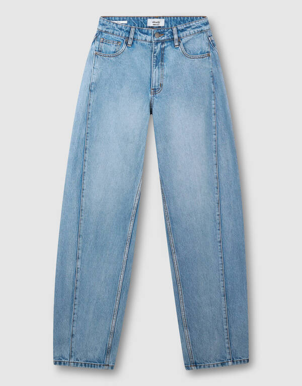 Barrel Fit Jeans Mediumstone By Monica SHOEBY WOMEN