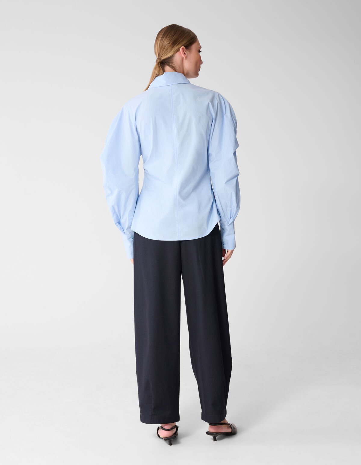 Balloon Blouse Lichtblauw By Lonneke SHOEBY WOMEN