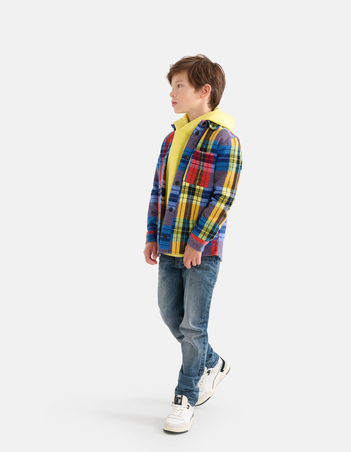Ruiten Overshirt Rood SHOEBY BOYS