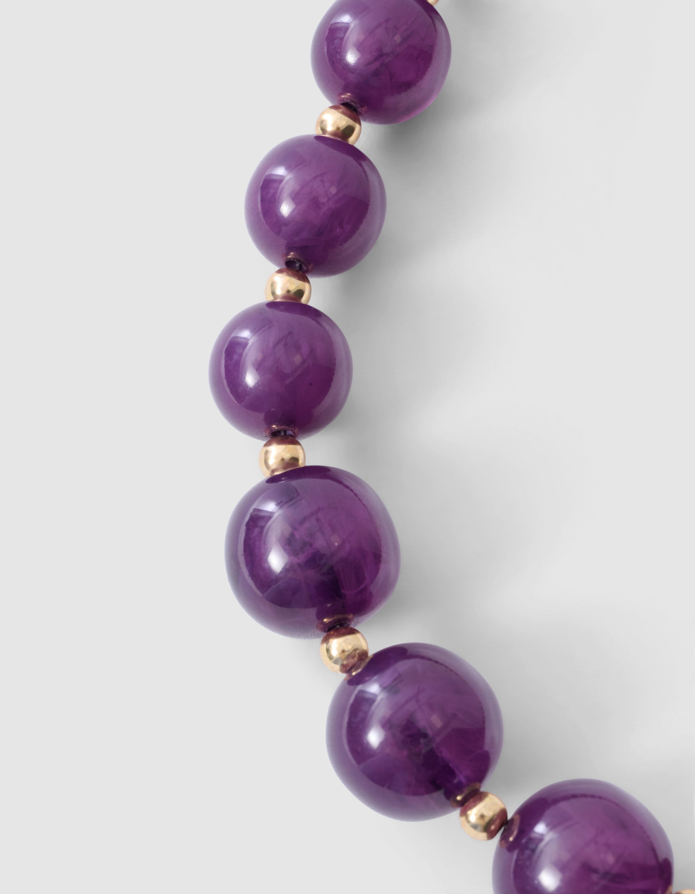 Beaded Ketting Donkerpaars SHOEBY WOMEN