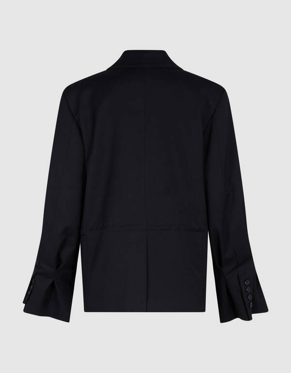 Relaxed Fit Blazer Zwart SHOEBY WOMEN