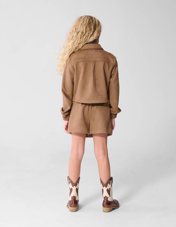 Suede Jack Bruin SHOEBY GIRLS