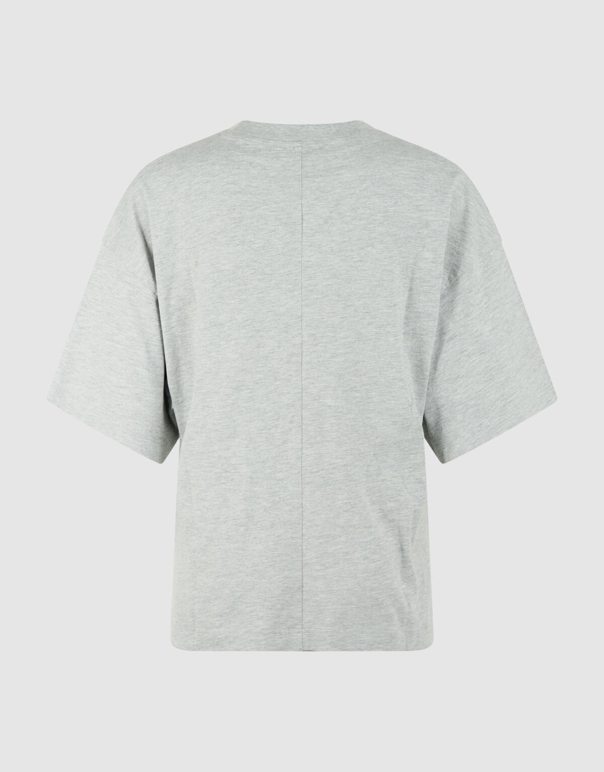 Knot T-shirt Lichtgrijs SHOEBY WOMEN