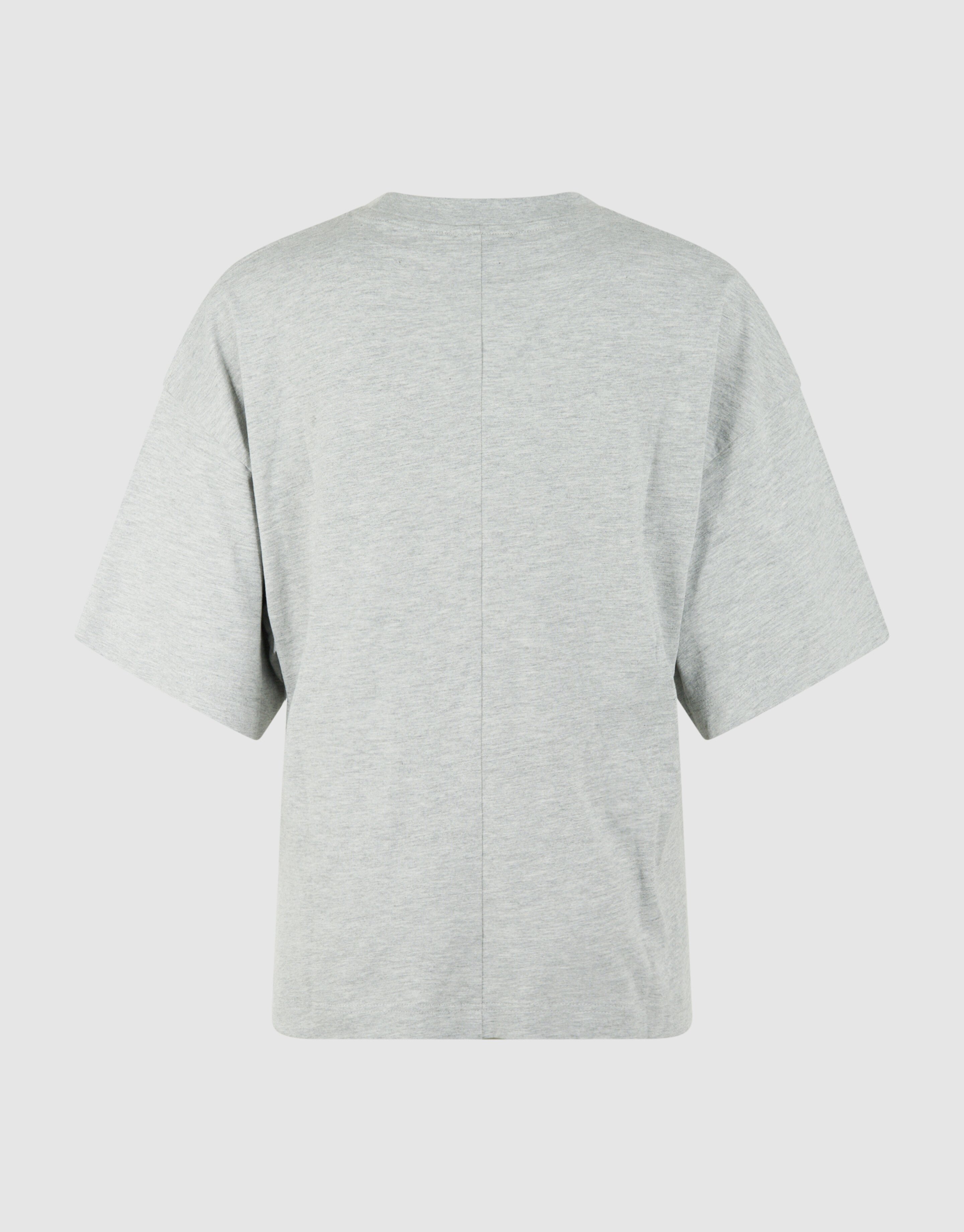 Knot T-shirt Lichtgrijs SHOEBY WOMEN