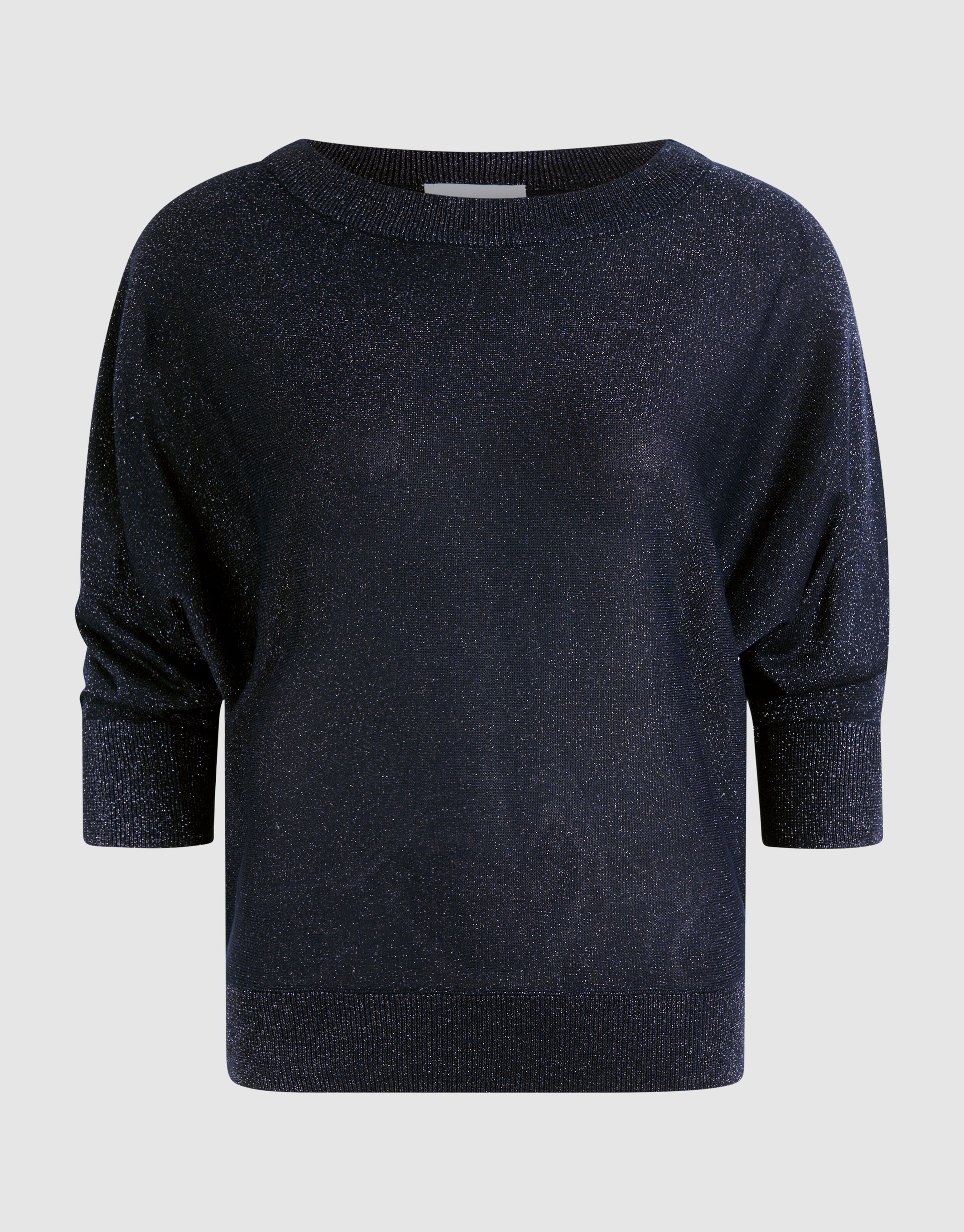 Glitter Vleermuis Trui Donkerblauw SHOEBY WOMEN