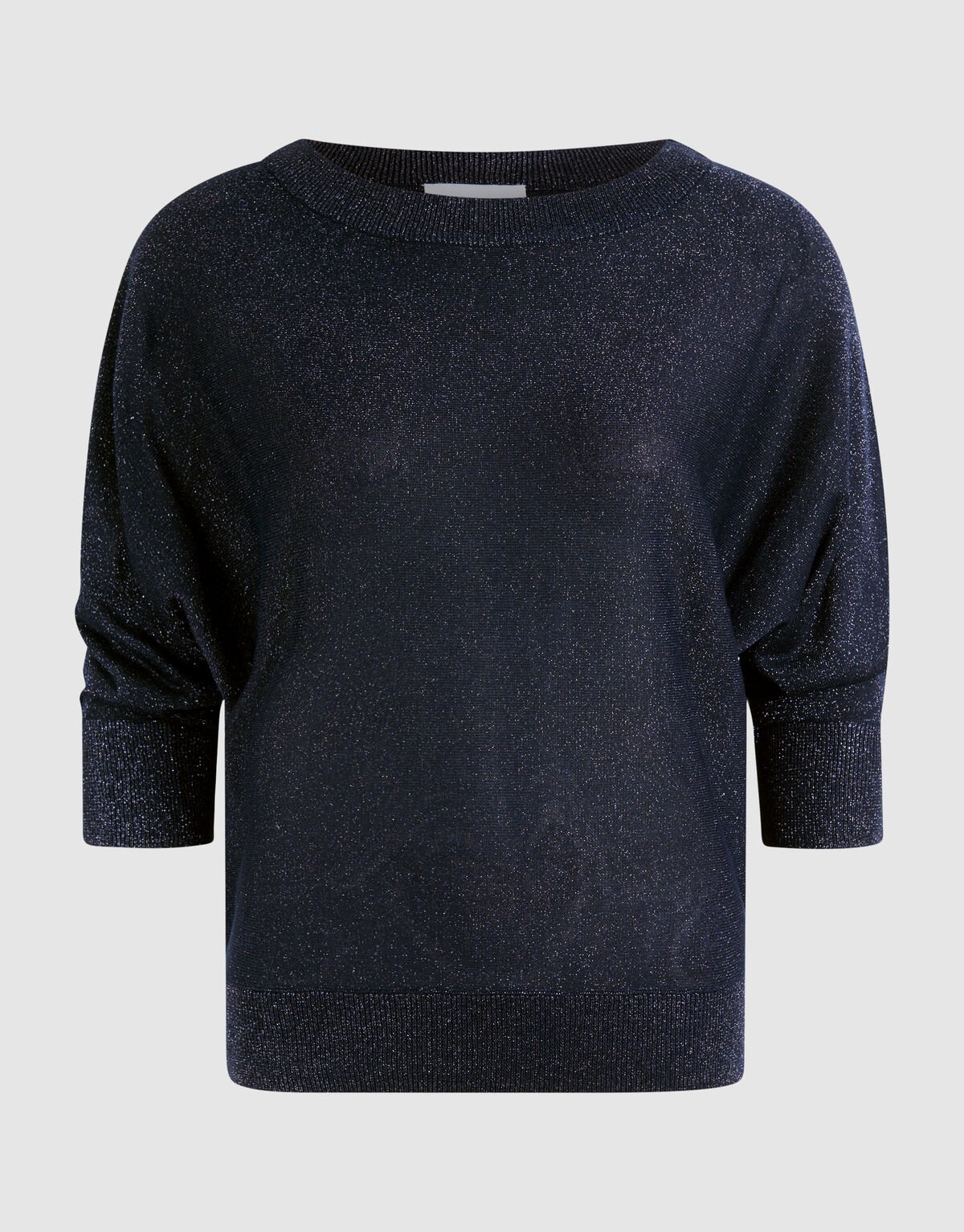 Glitter Vleermuis Trui Donkerblauw SHOEBY WOMEN