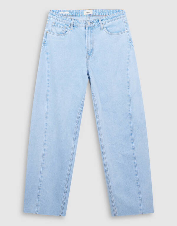 Barrel Fit Jeans Bleached SHOEBY WOMEN