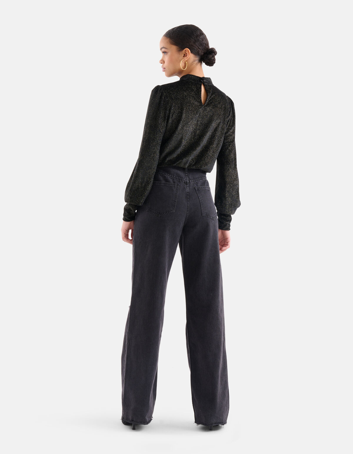 Glitter Top Goud EKSEPT