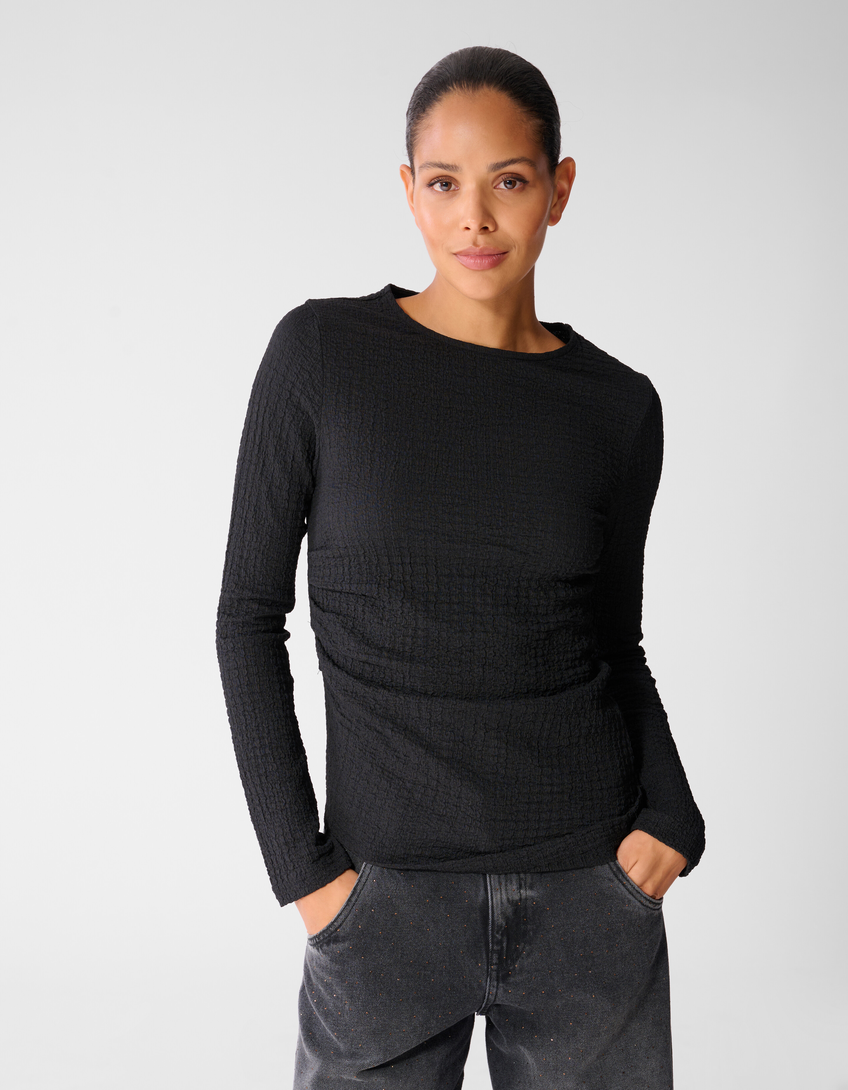 Asymmetrische Top Zwart SHOEBY WOMEN