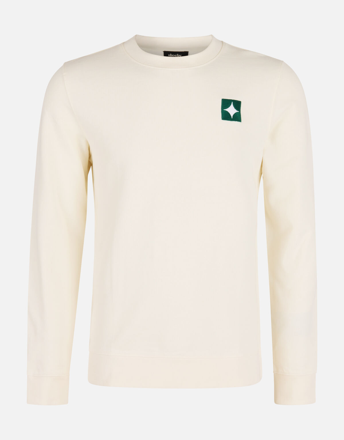 Artwork Sweater Gebroken Wit SHOEBY MEN